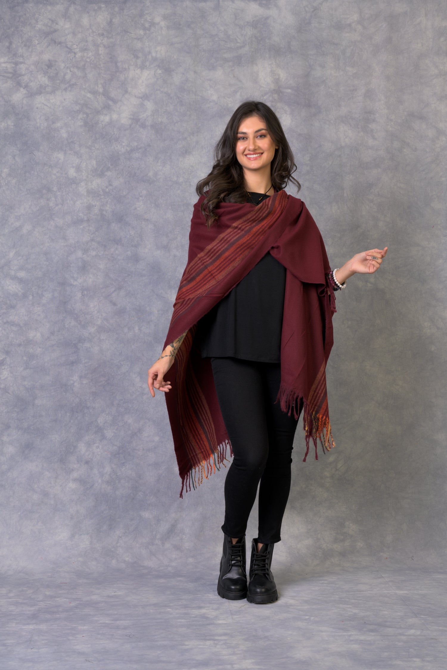 Rhea Opulent Poncho