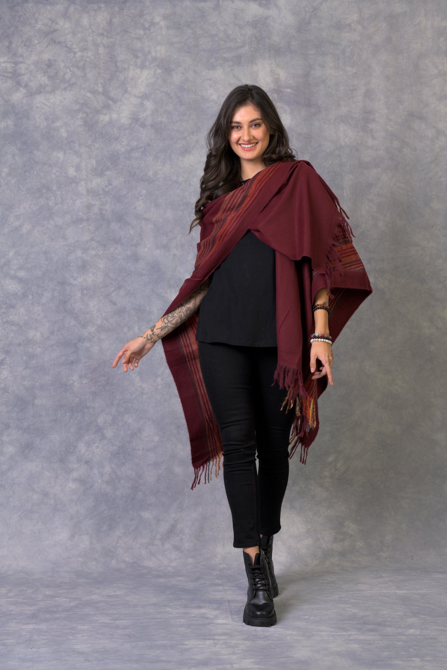 Rhea Opulent Poncho
