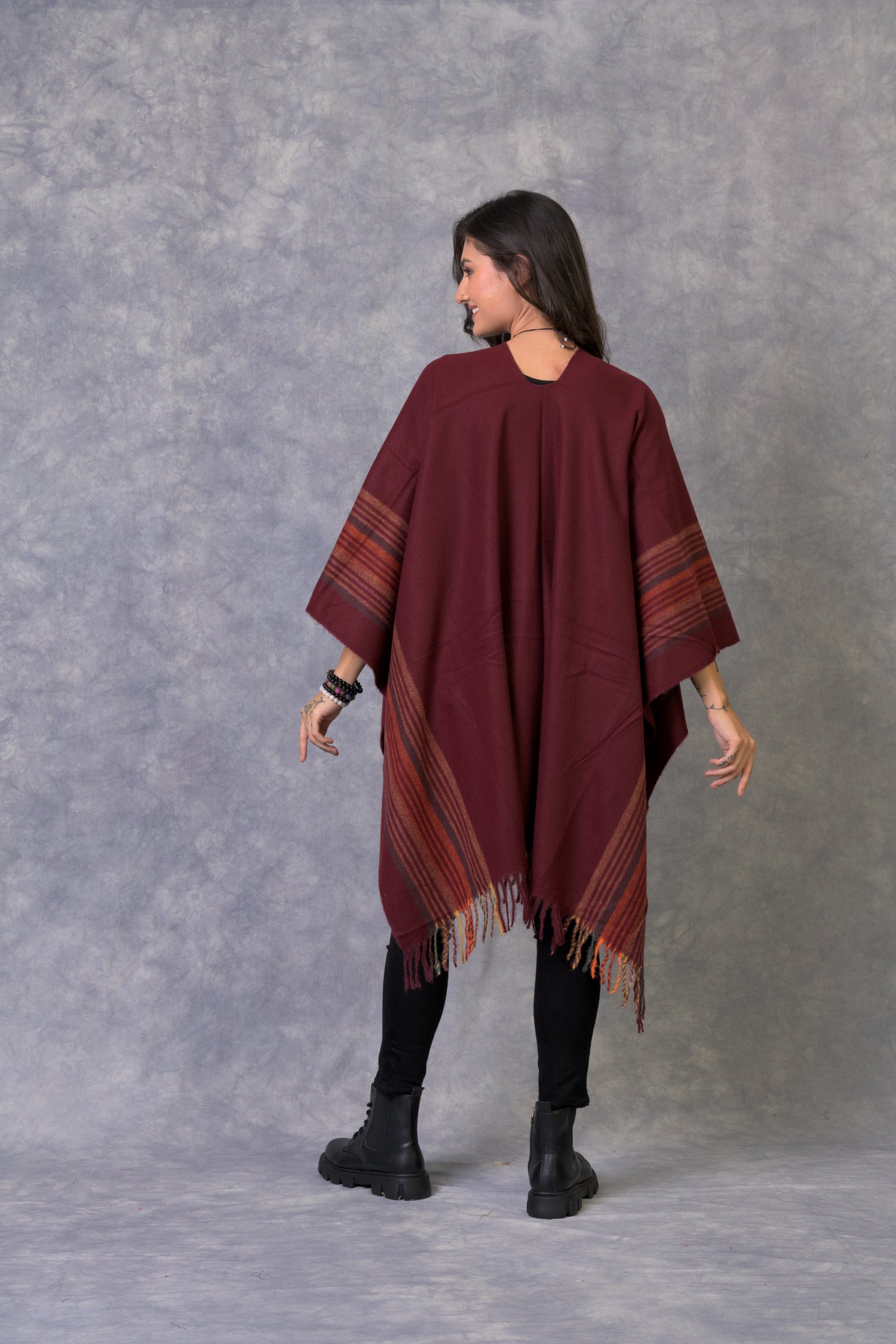 Rhea Opulent Poncho