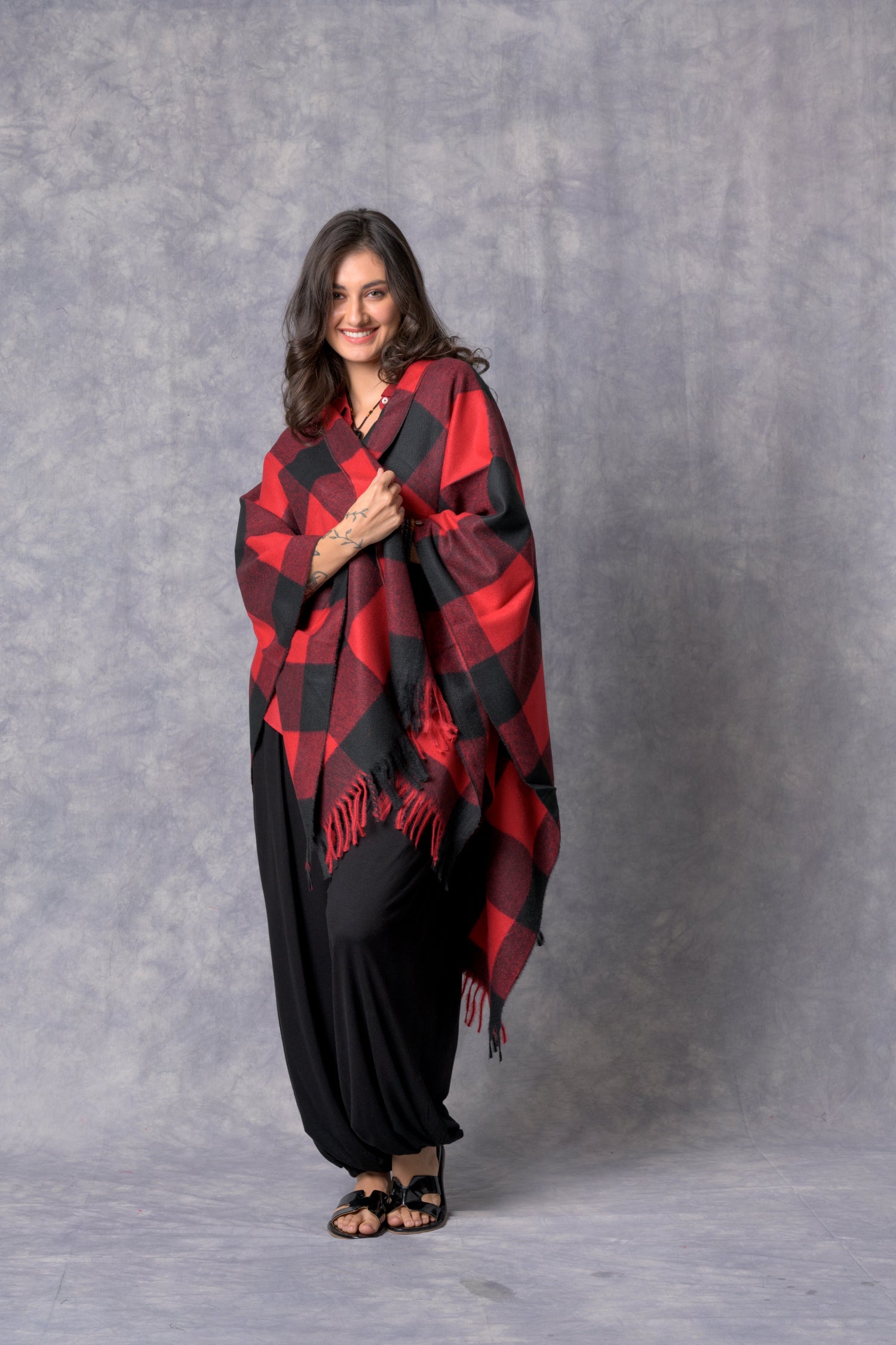 Prized Poncho - Multicolor