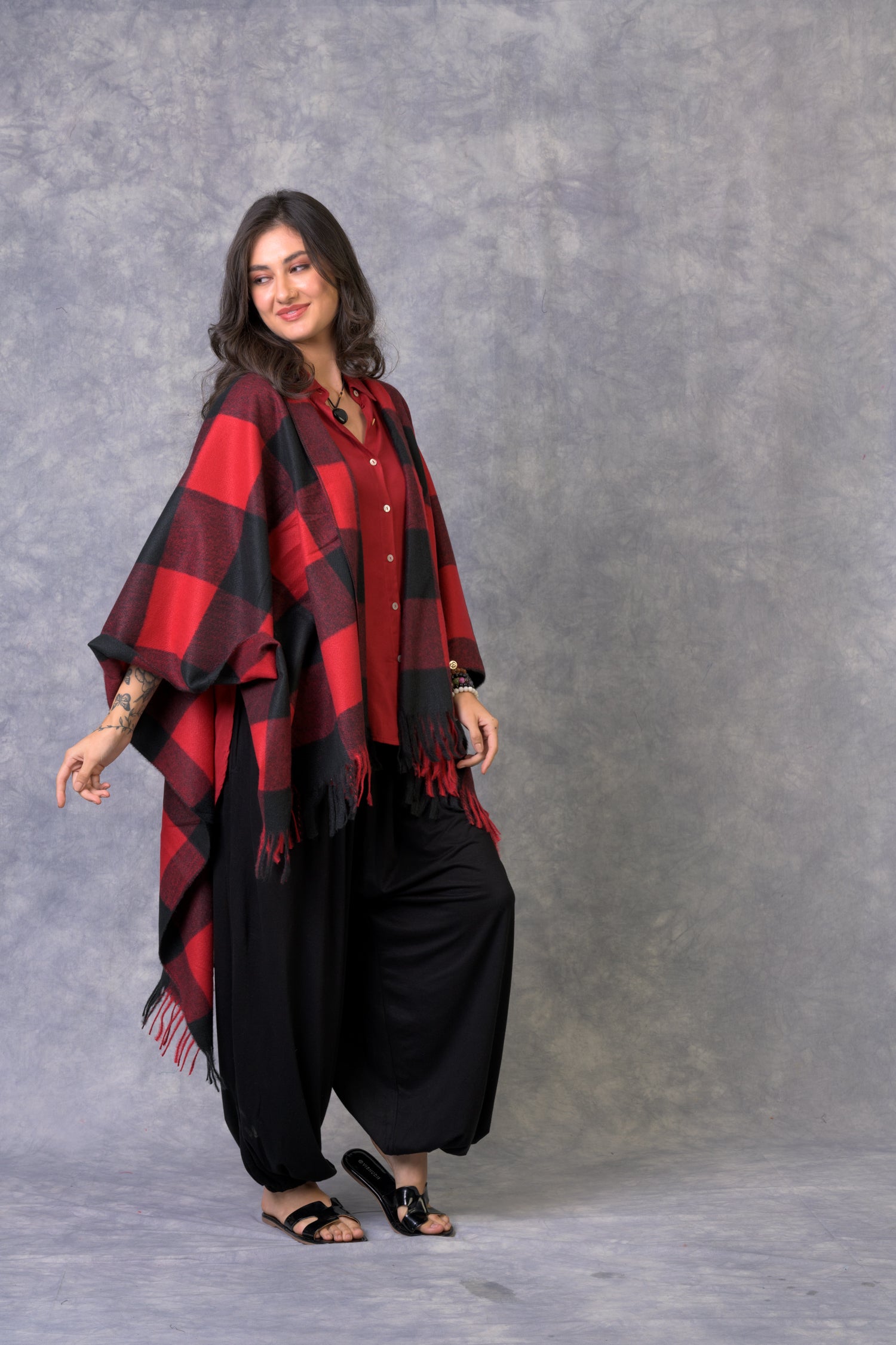 Prized Poncho - Multicolor