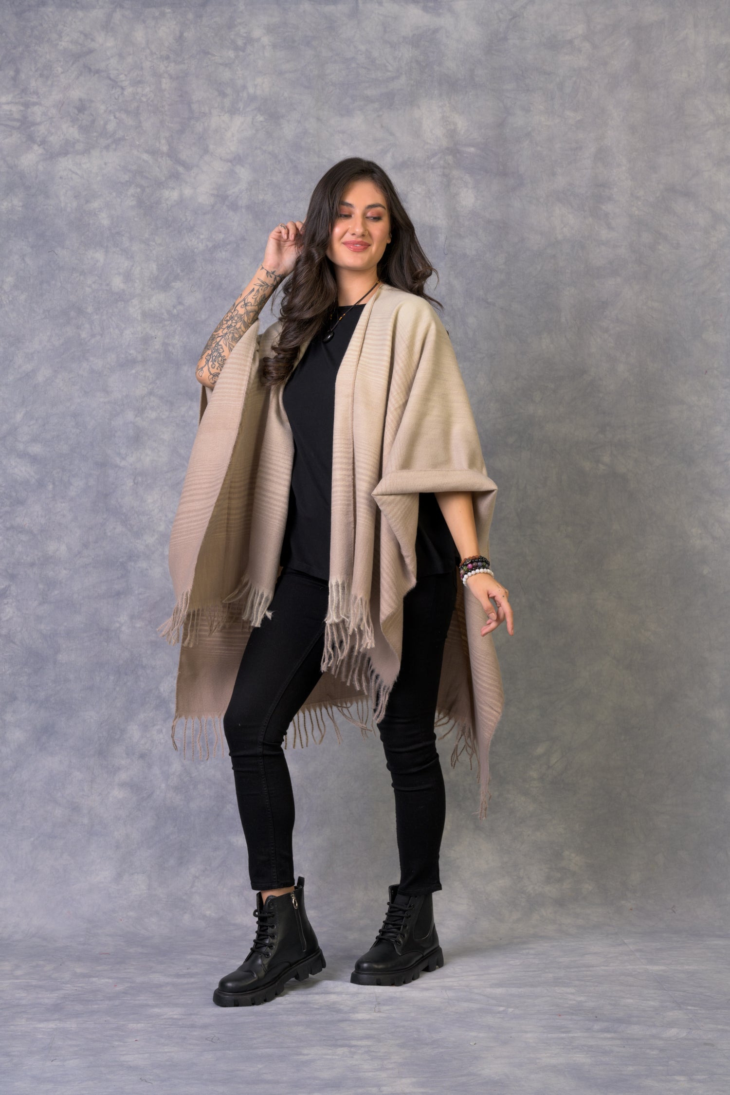 Sophisticated Poncho - Assorted