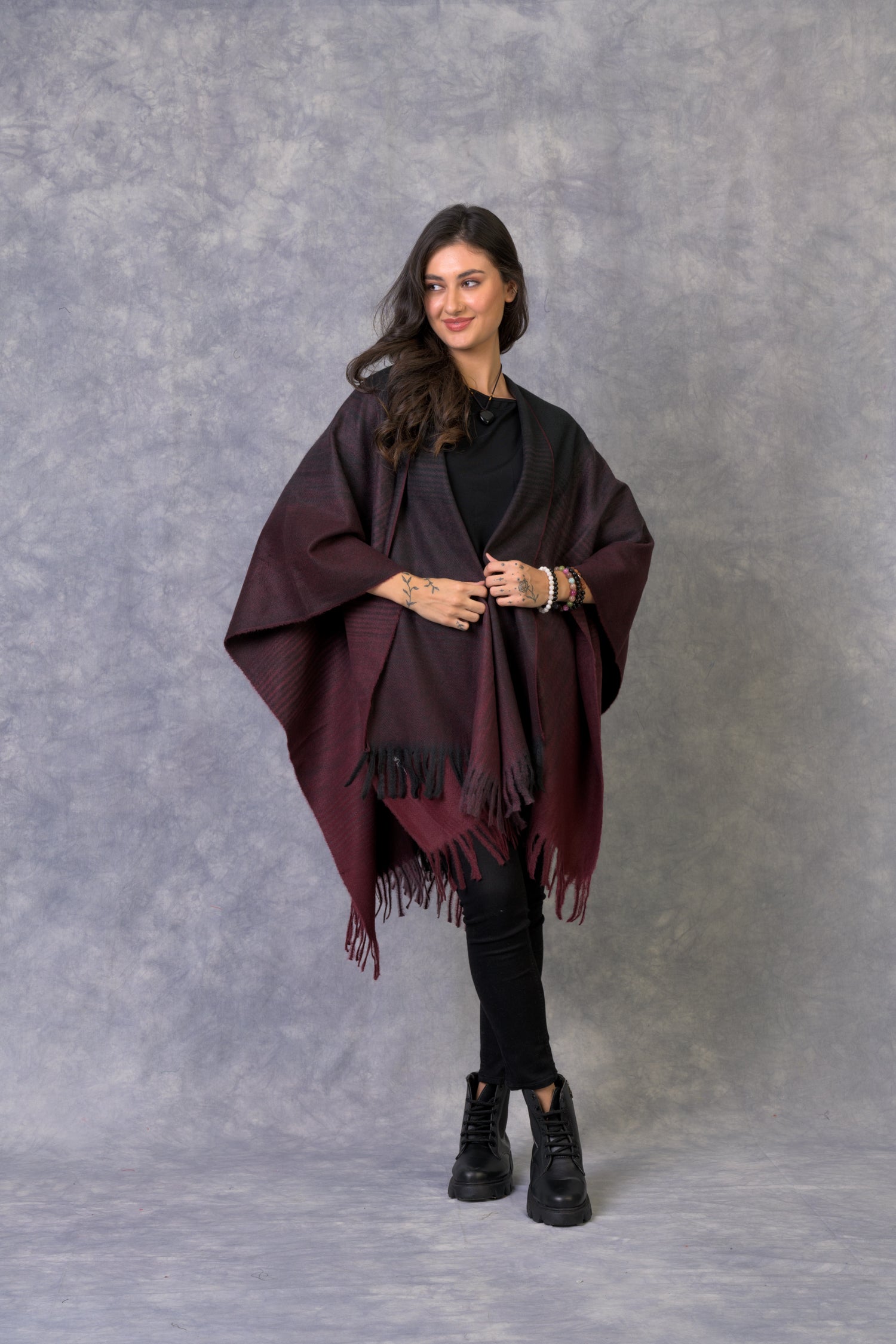 Sophisticated Poncho - Assorted