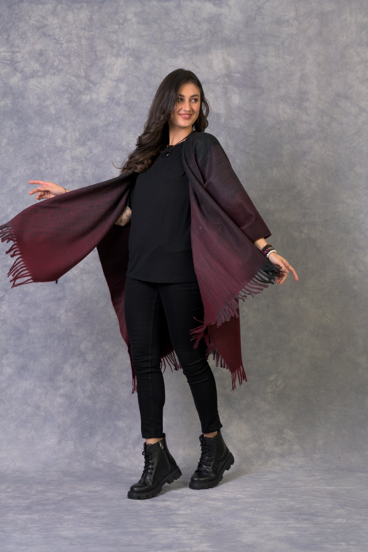Sophisticated Poncho - Assorted