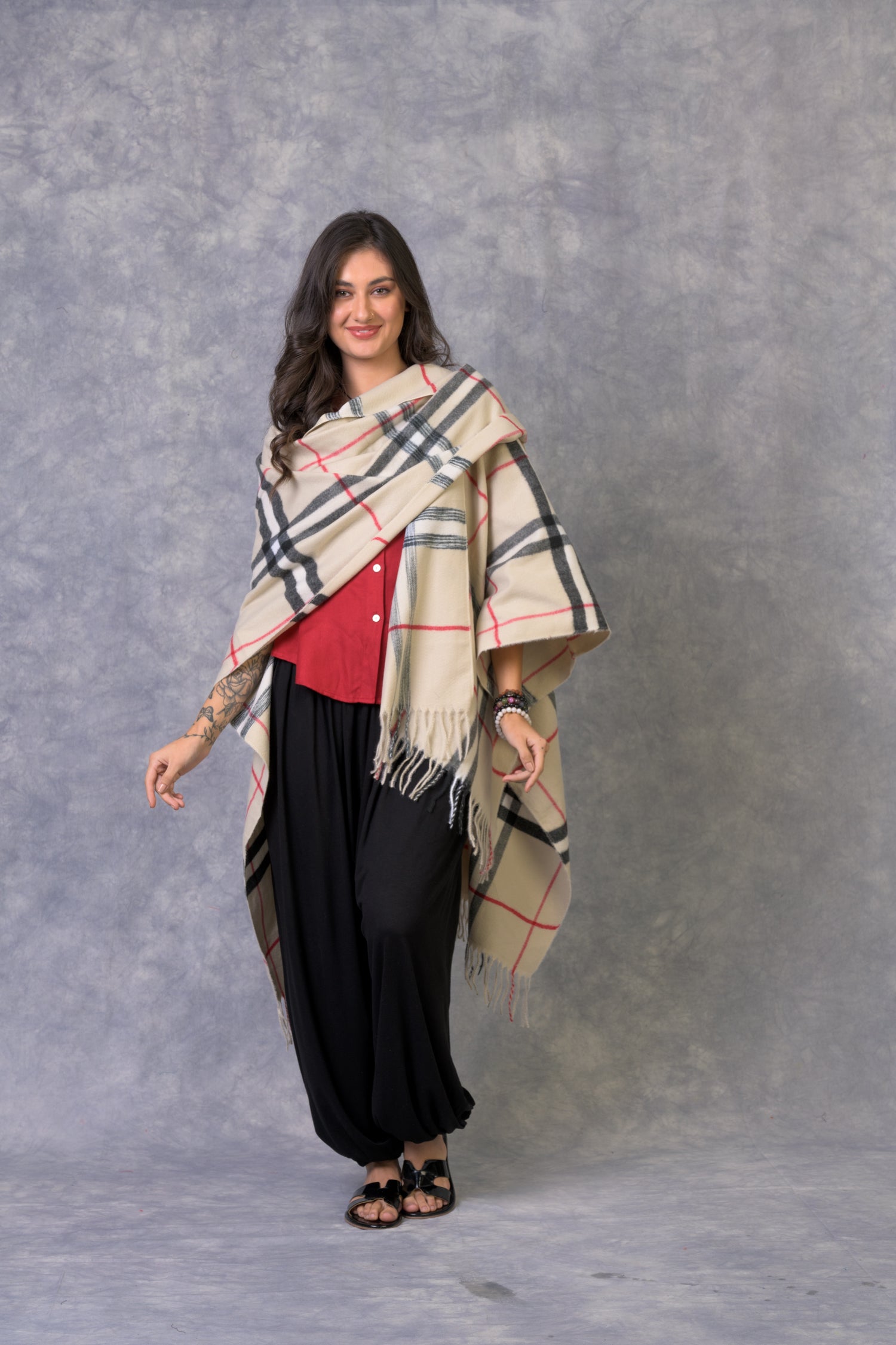 Vivacious Poncho