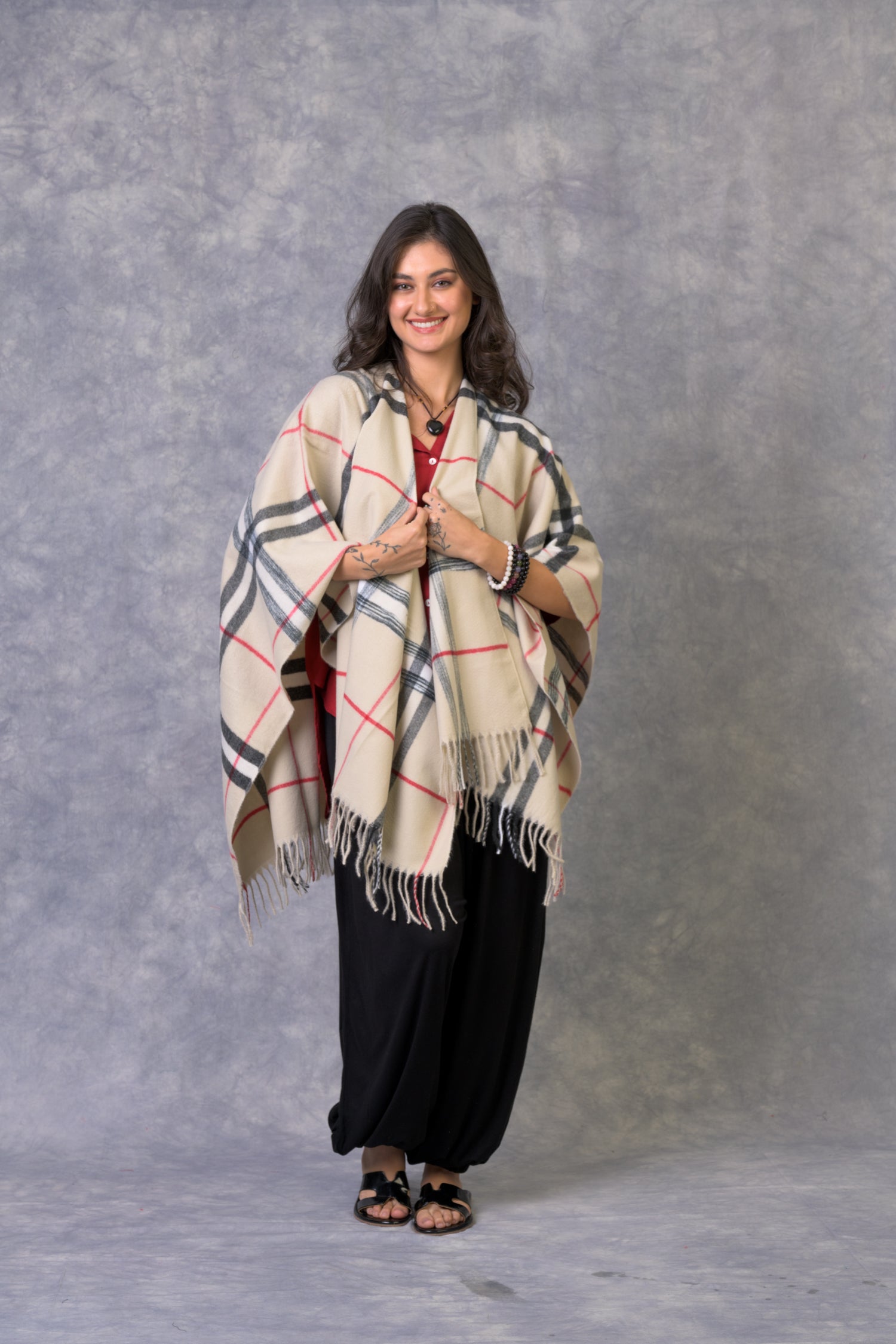 Vivacious Poncho