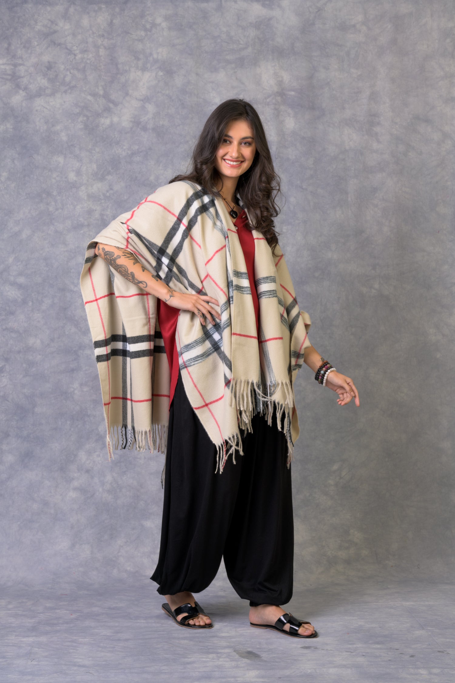 Vivacious Poncho