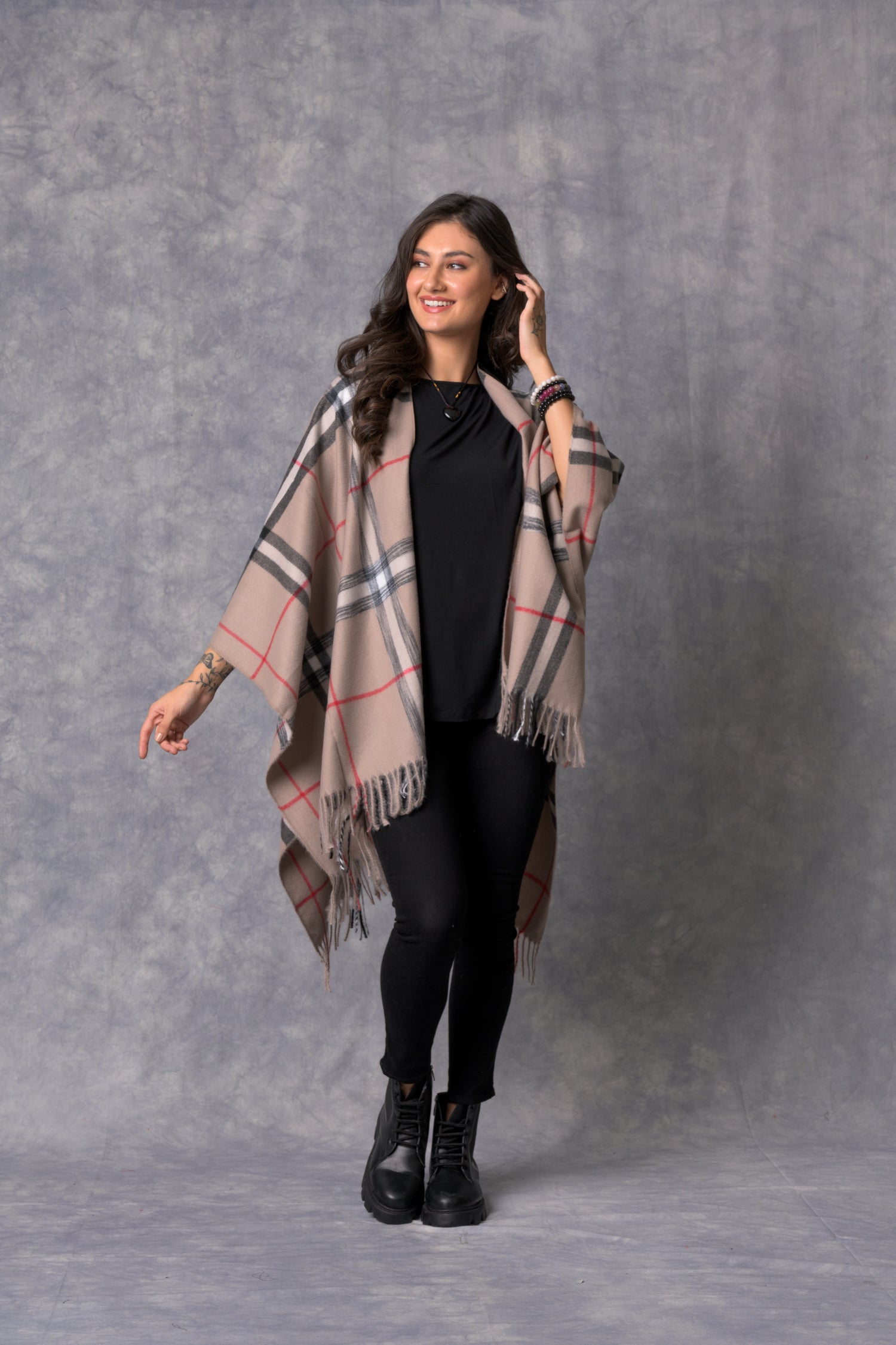 Vivacious Poncho