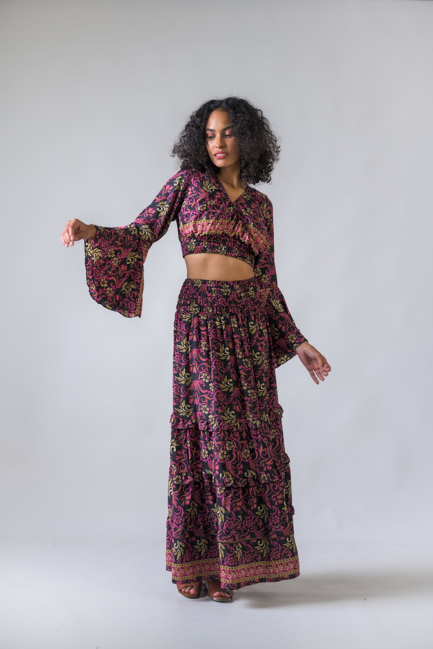 Rhea Arya Top And Trouser Set