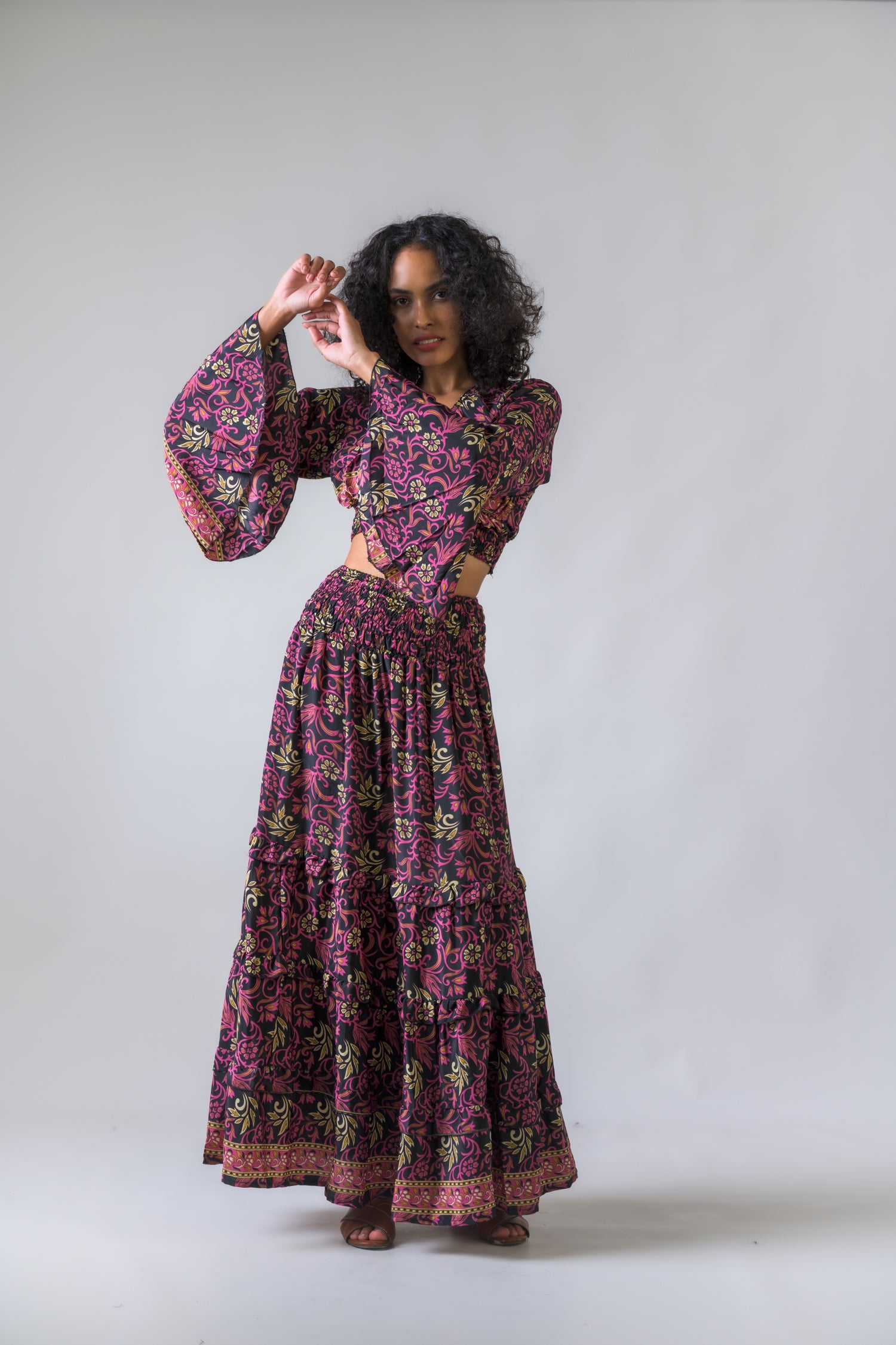 Rhea Arya Top And Trouser Set