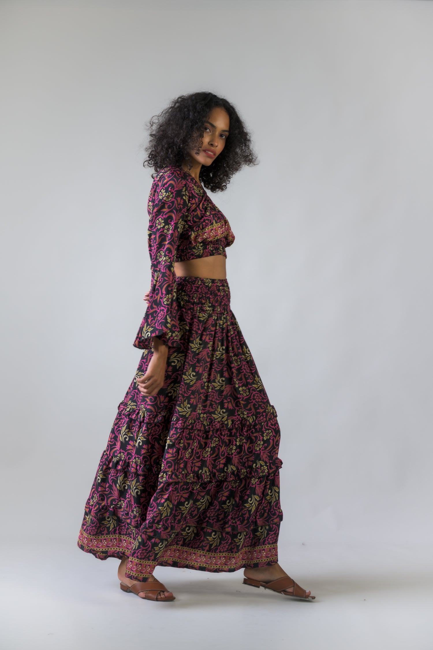 Rhea Arya Top And Trouser Set