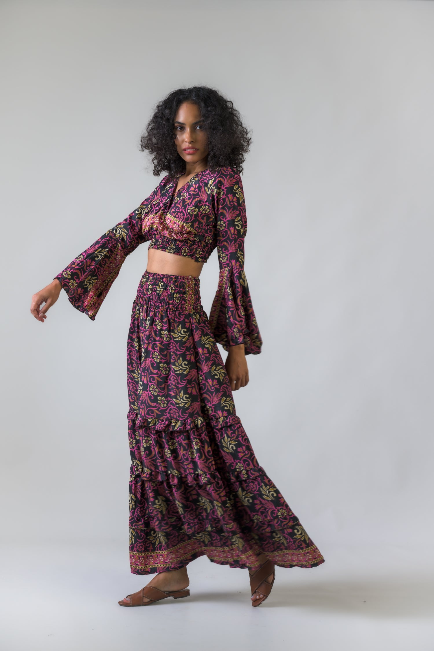 Rhea Arya Top And Trouser Set