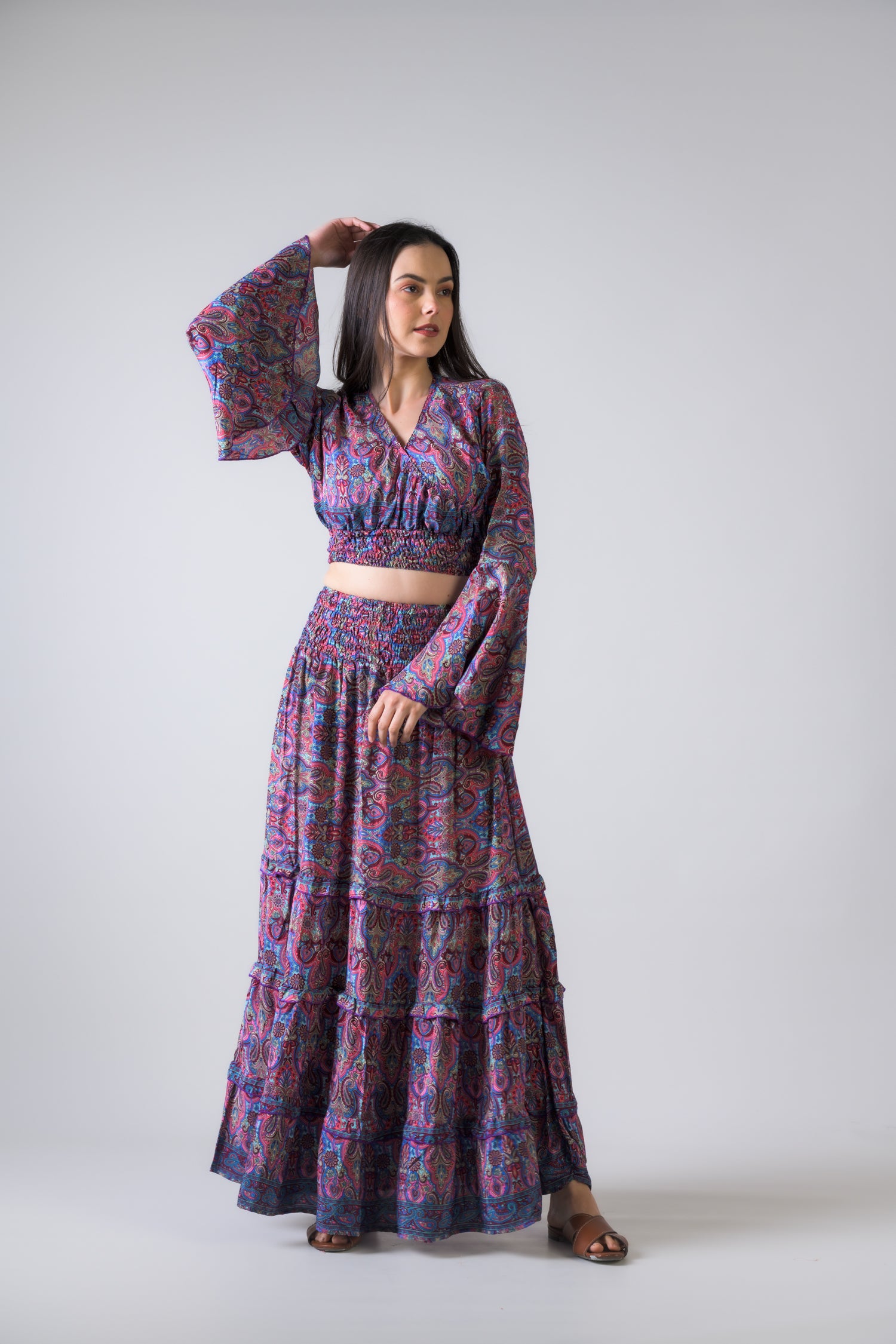 Rhea Arya Top And Trouser Set