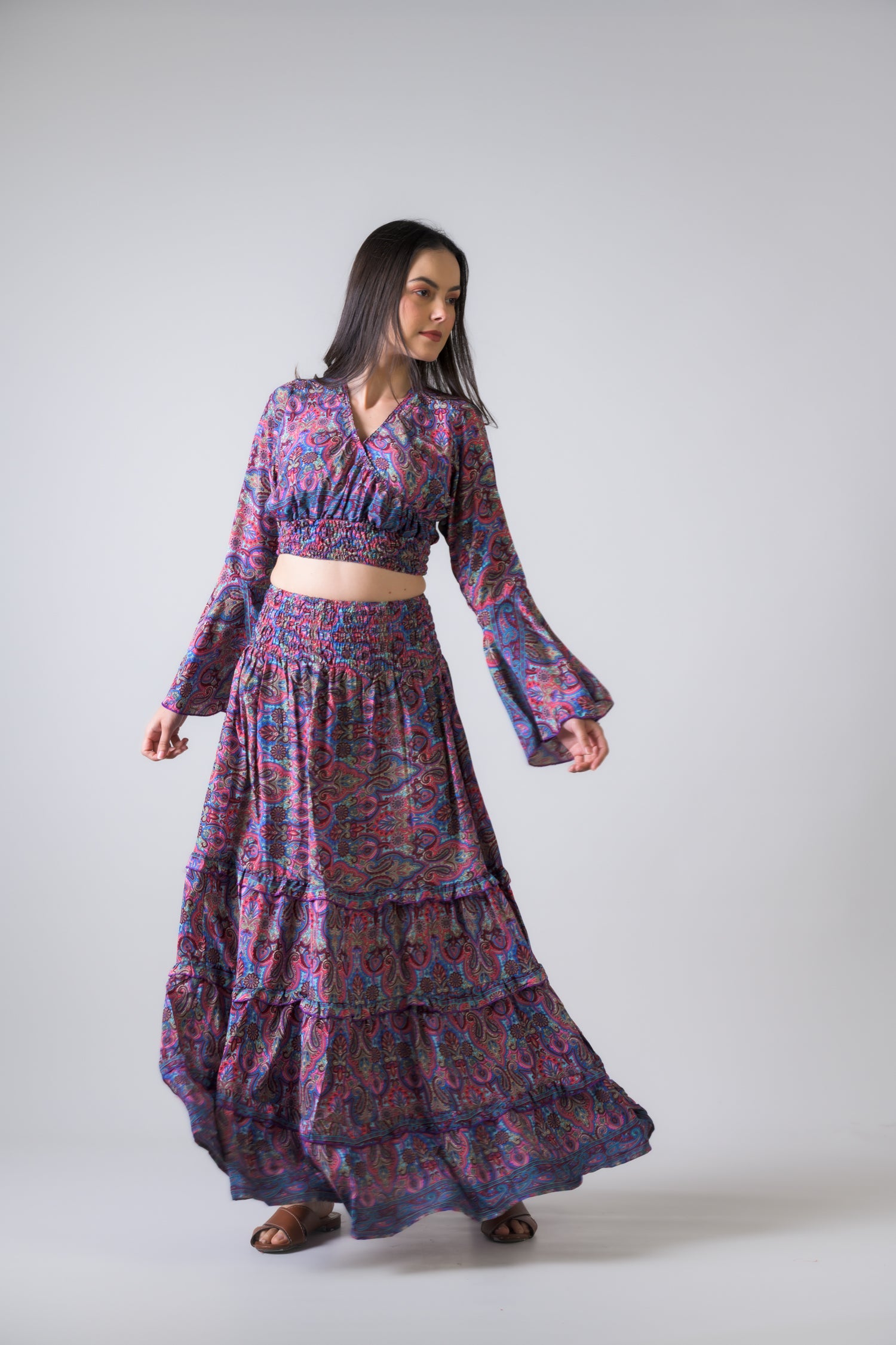 Rhea Arya Top And Trouser Set