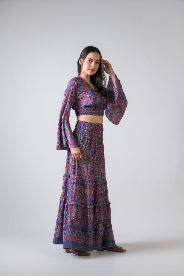 Rhea Arya Top And Trouser Set