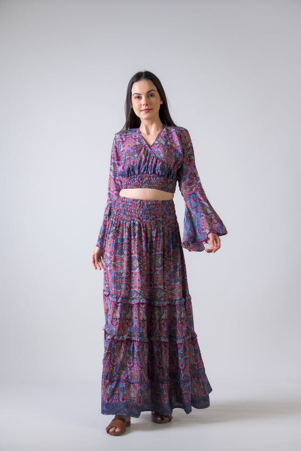 Rhea Arya Top And Trouser Set