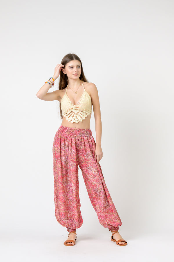 Printed Boho Pants