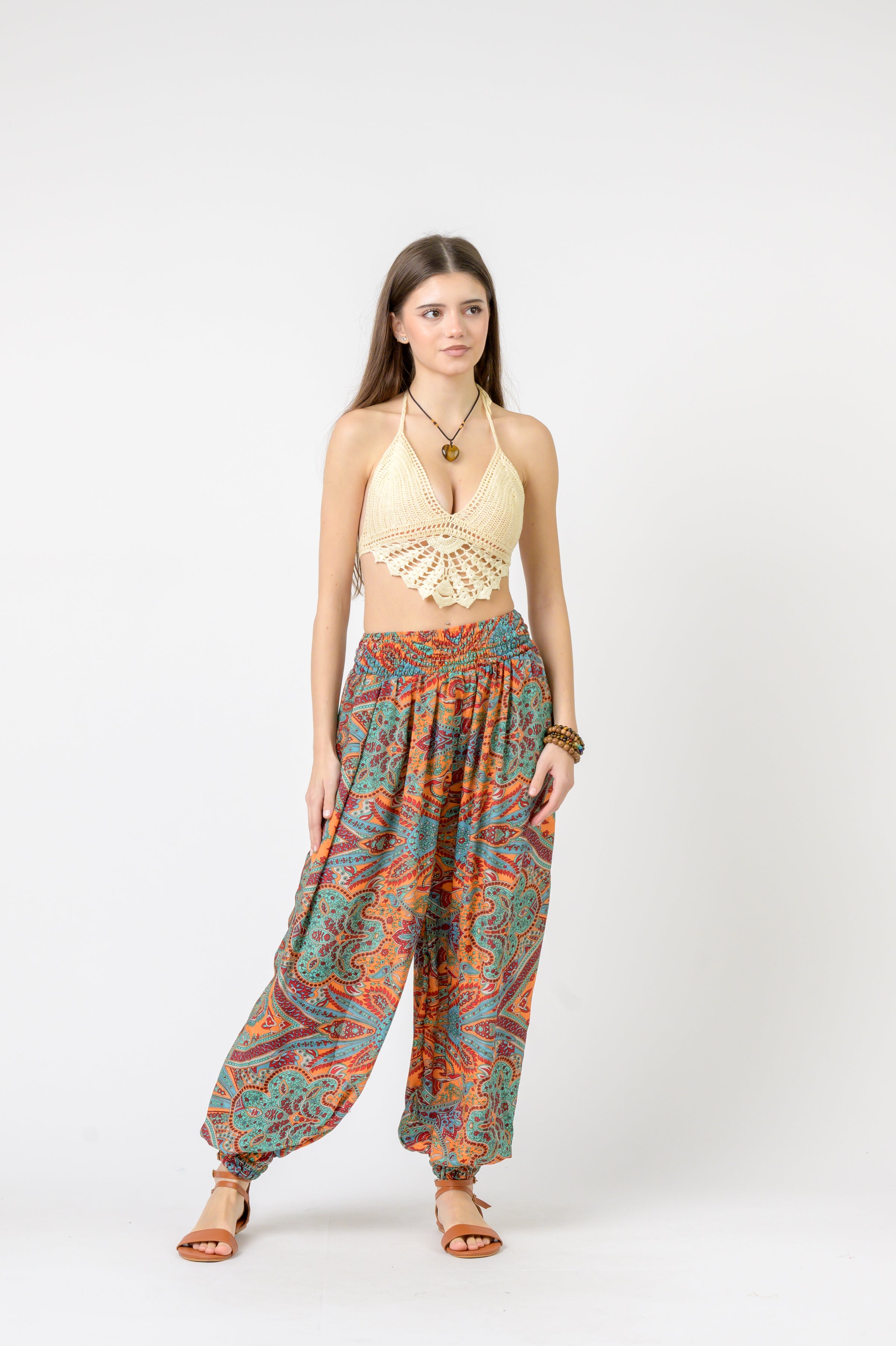 Printed Boho Pants