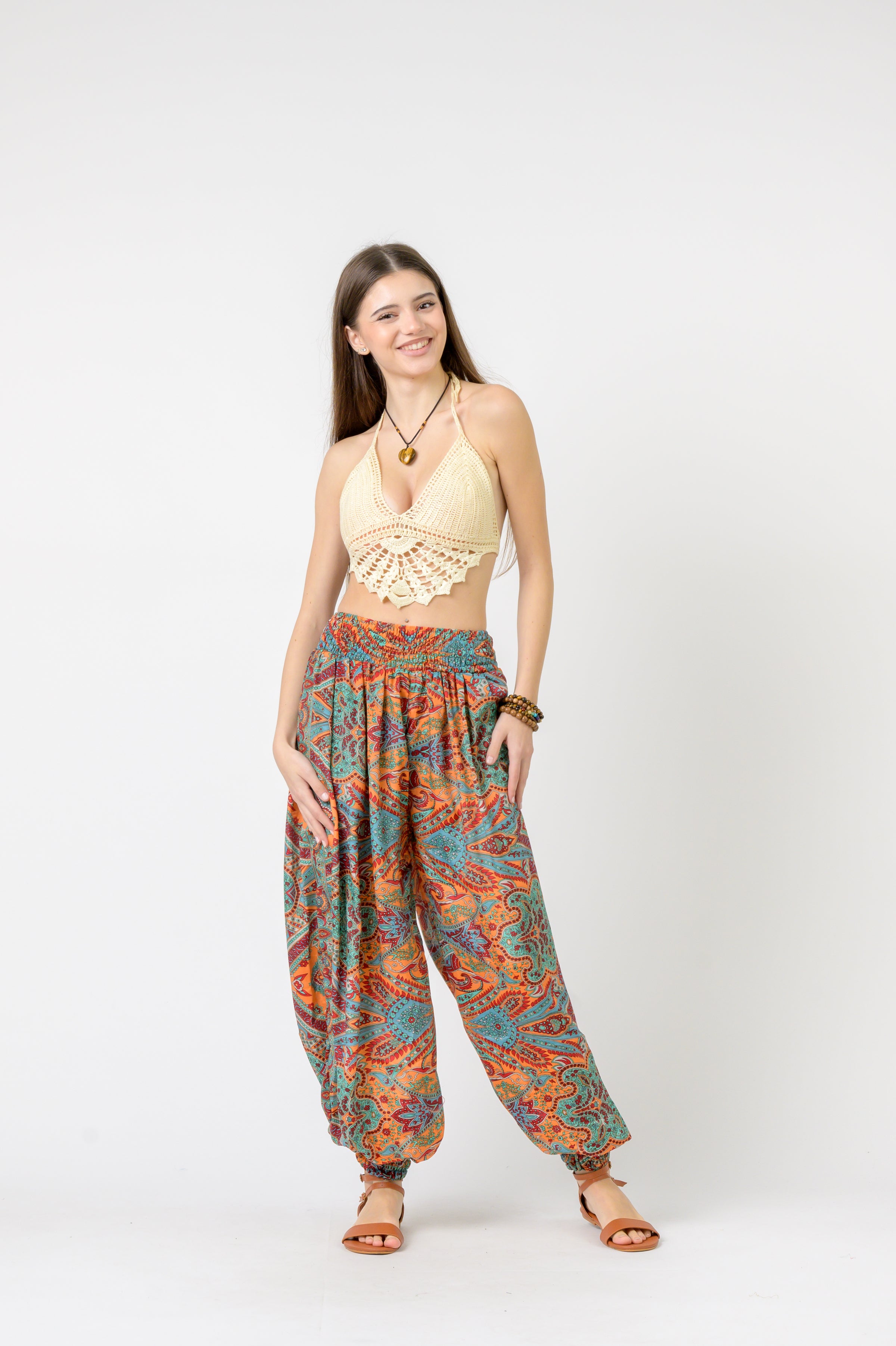 Printed Boho Pants