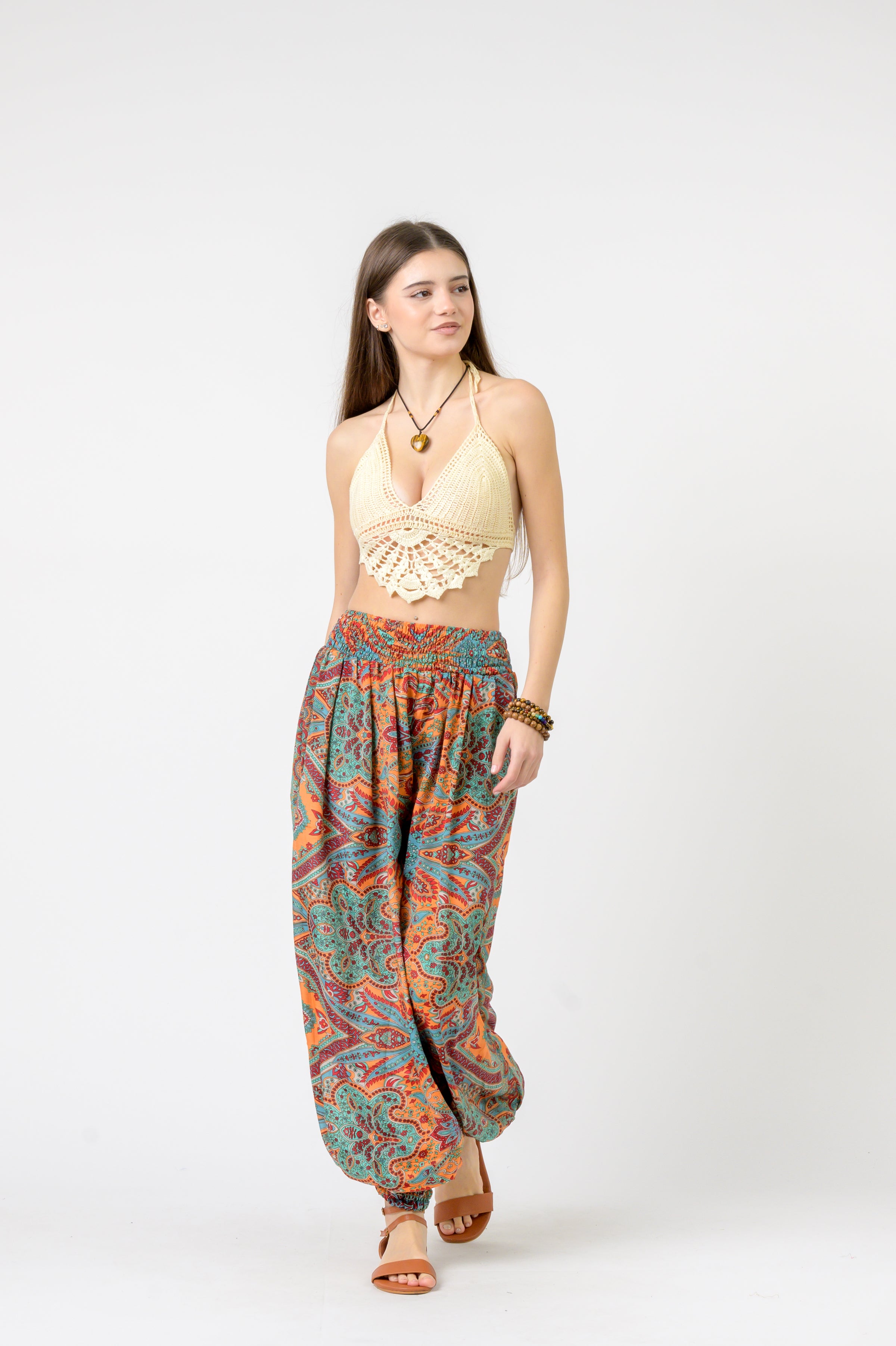 Printed Boho Pants