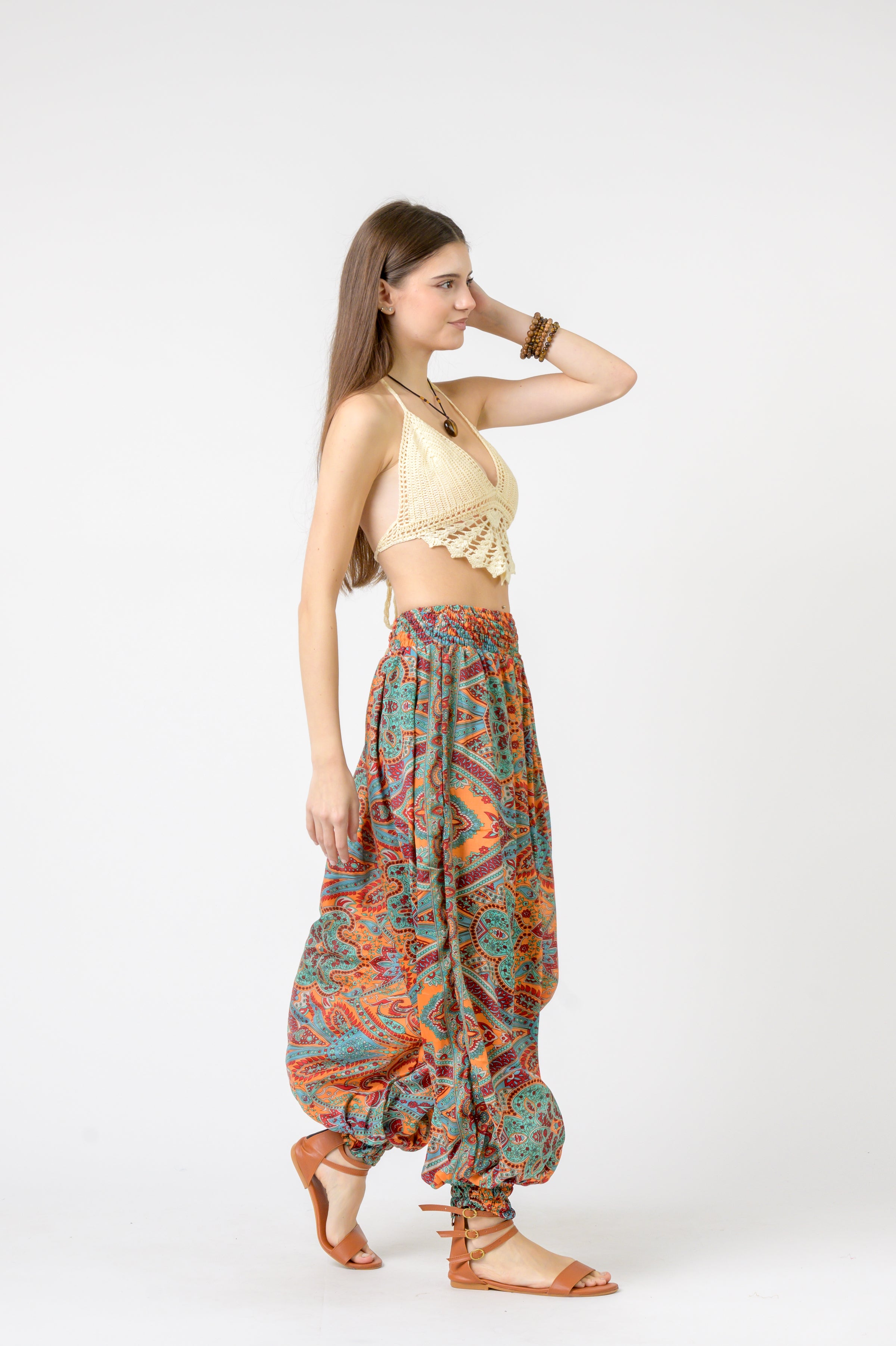Printed Boho Pants