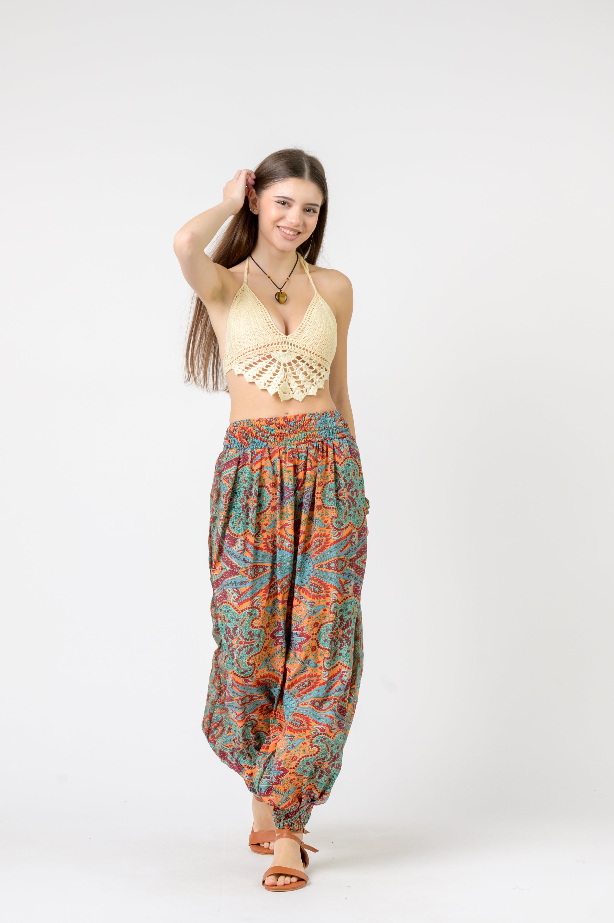 Printed Boho Pants