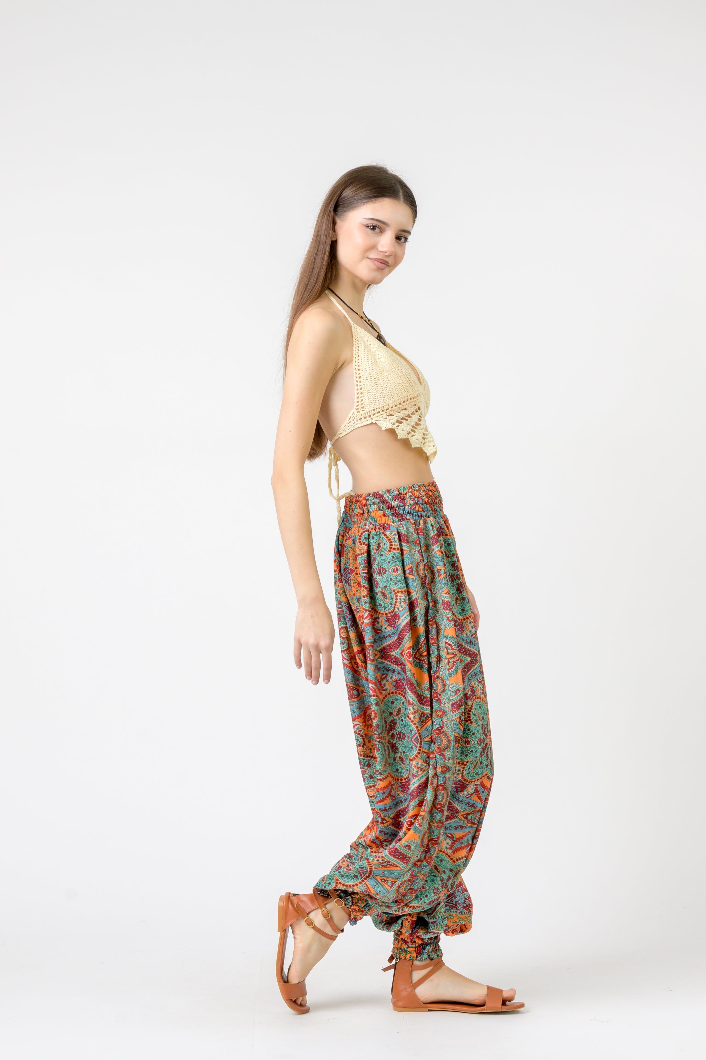 Printed Boho Pants