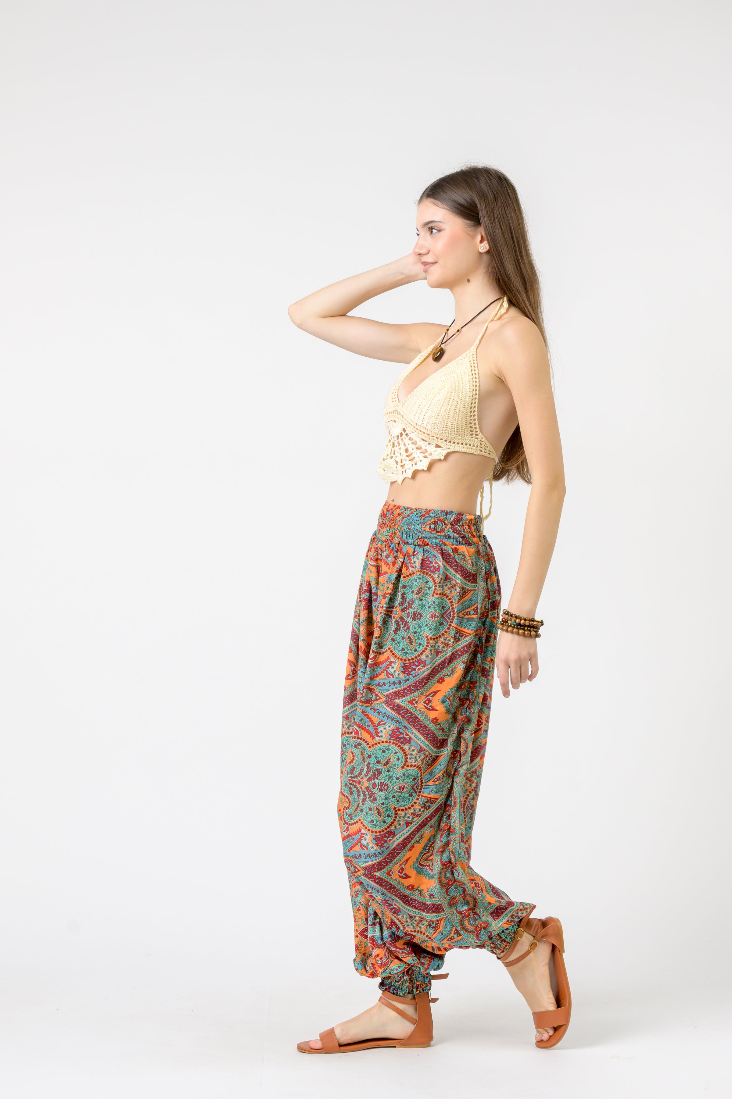 Printed Boho Pants