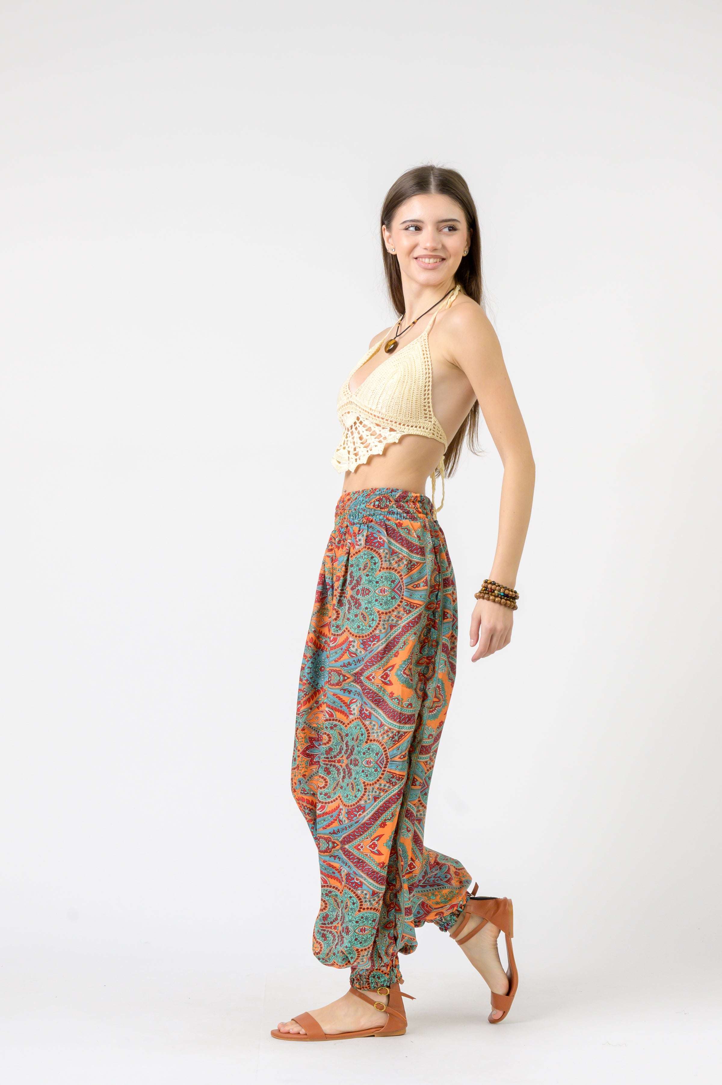 Printed Boho Pants
