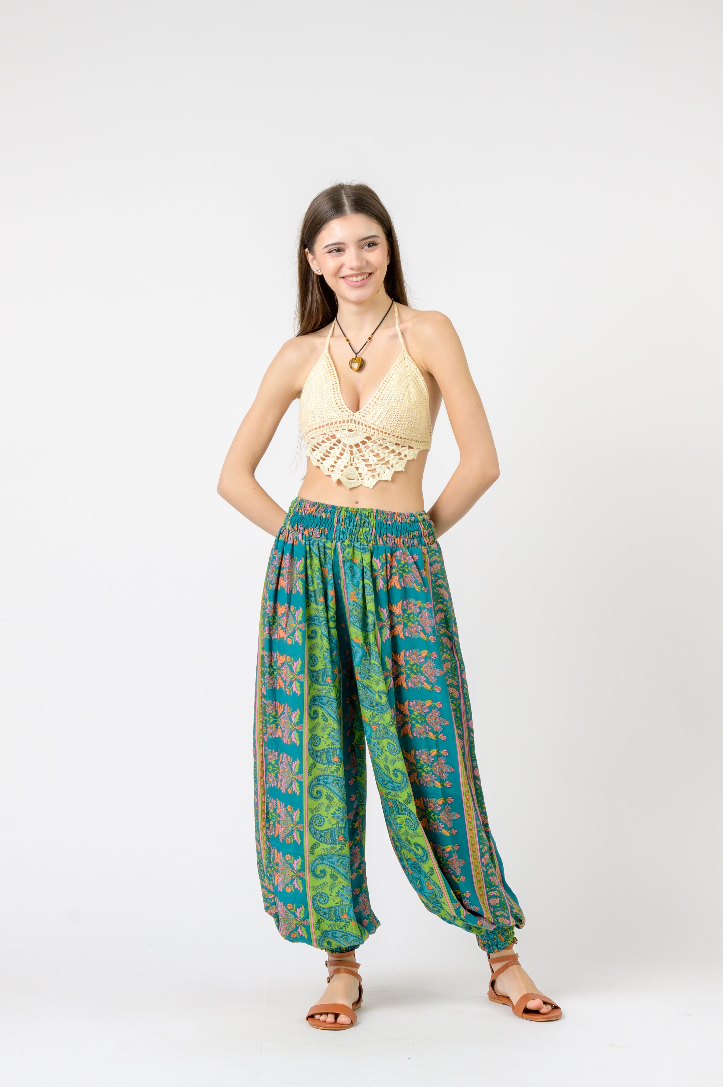 Printed Boho Pants