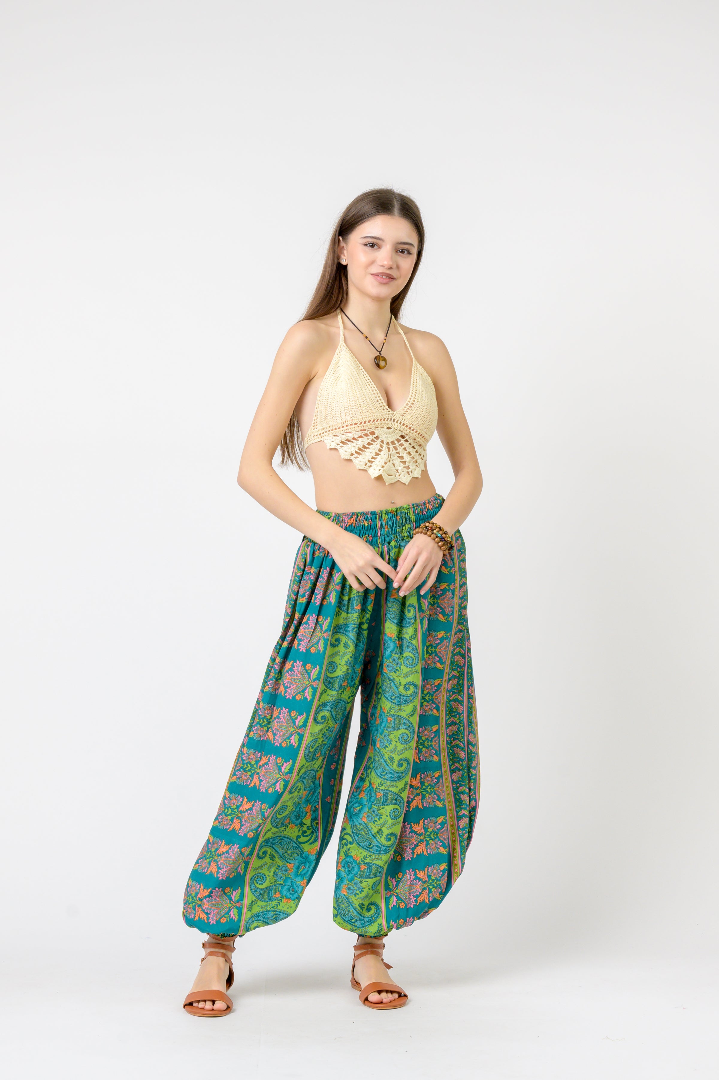 Printed Boho Pants