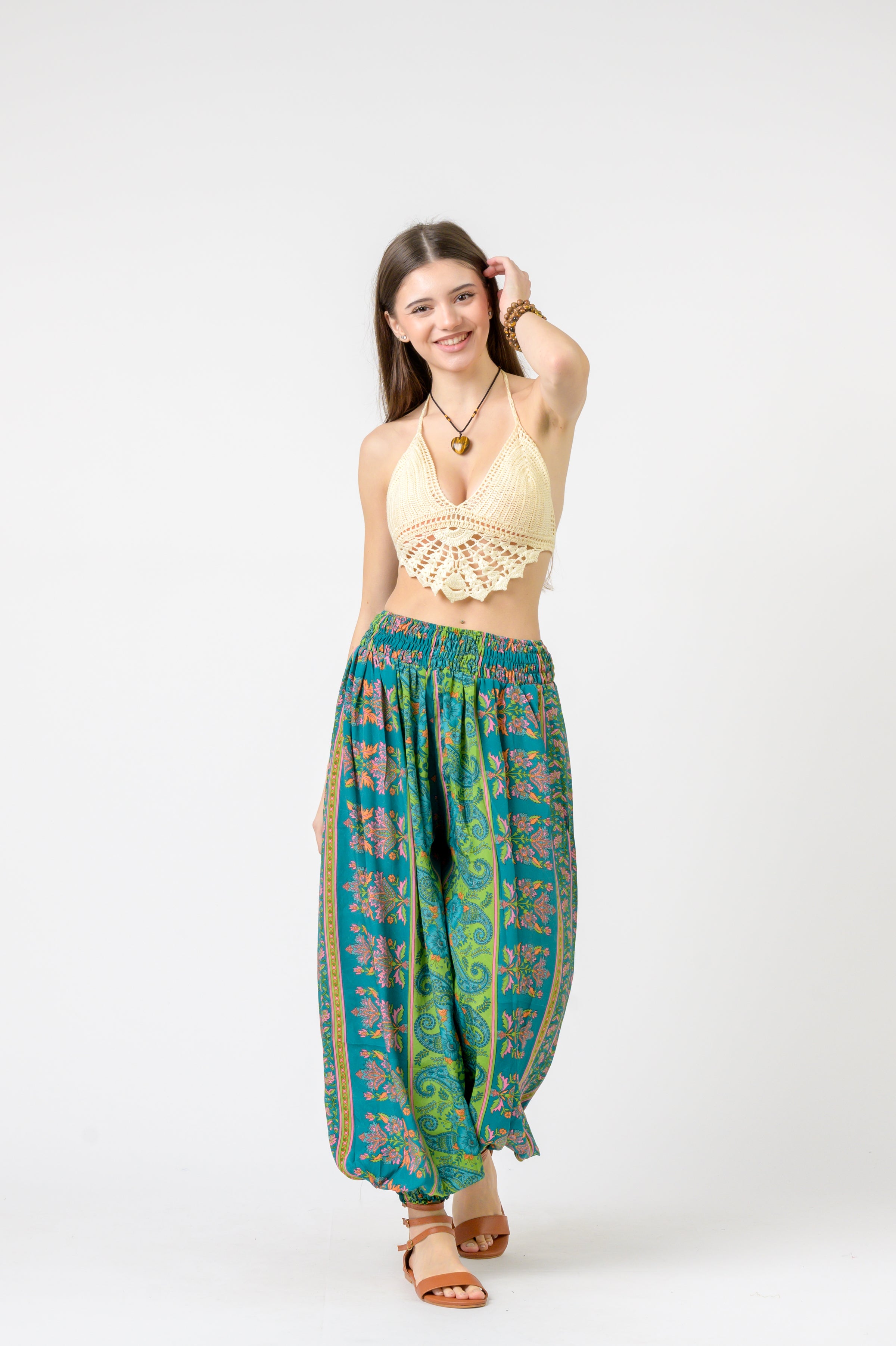 Printed Boho Pants