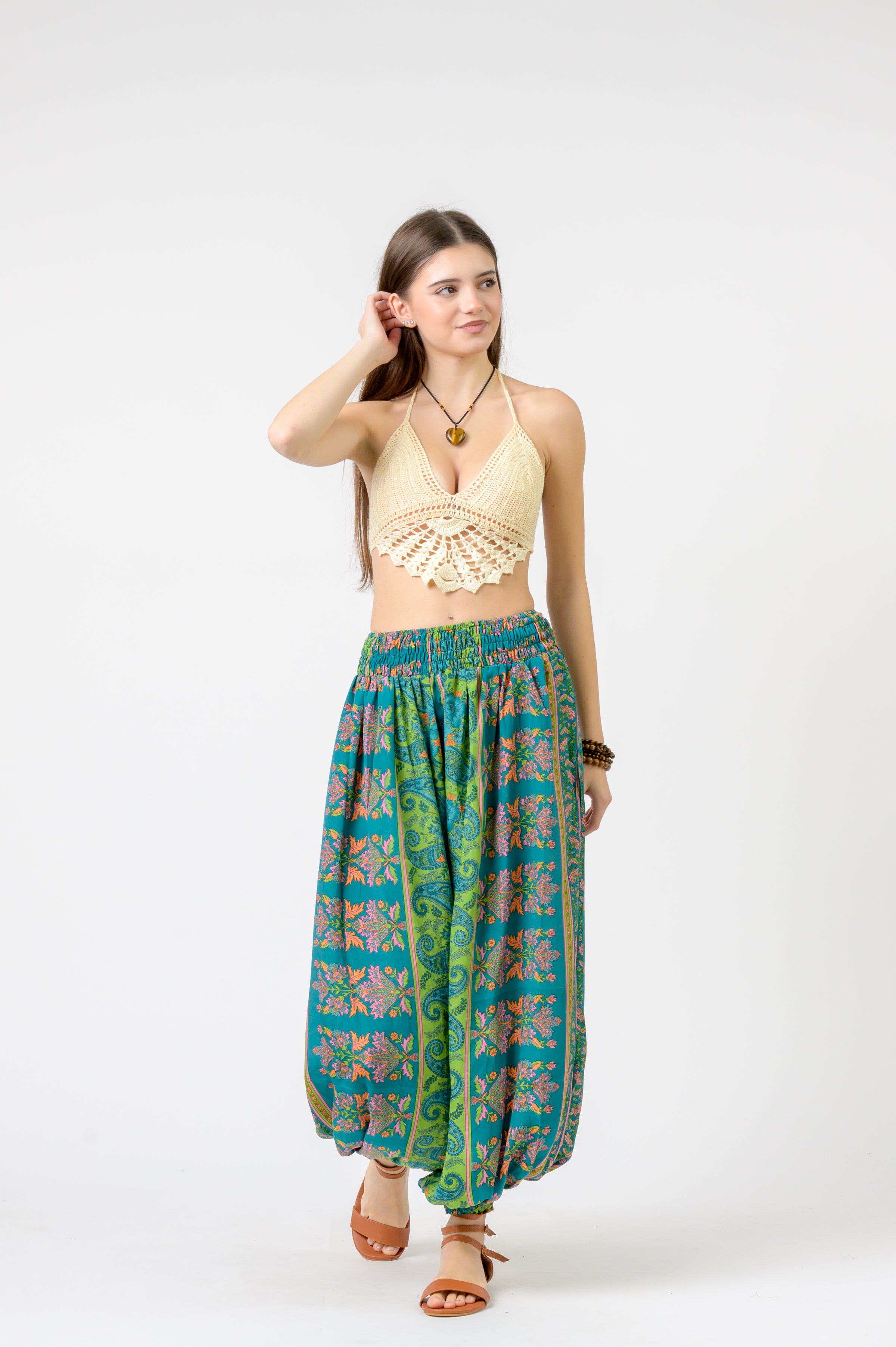 Printed Boho Pants