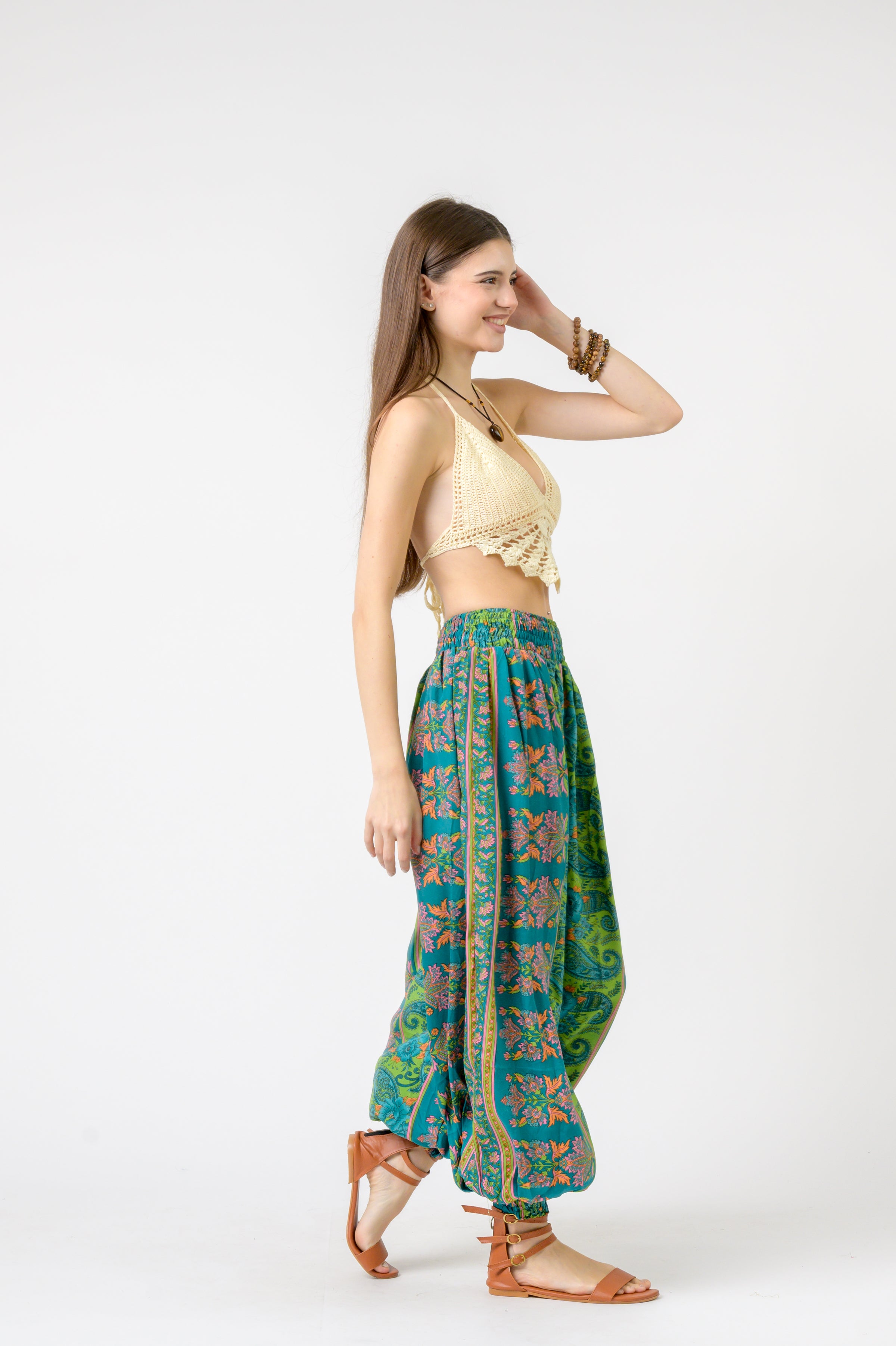 Printed Boho Pants