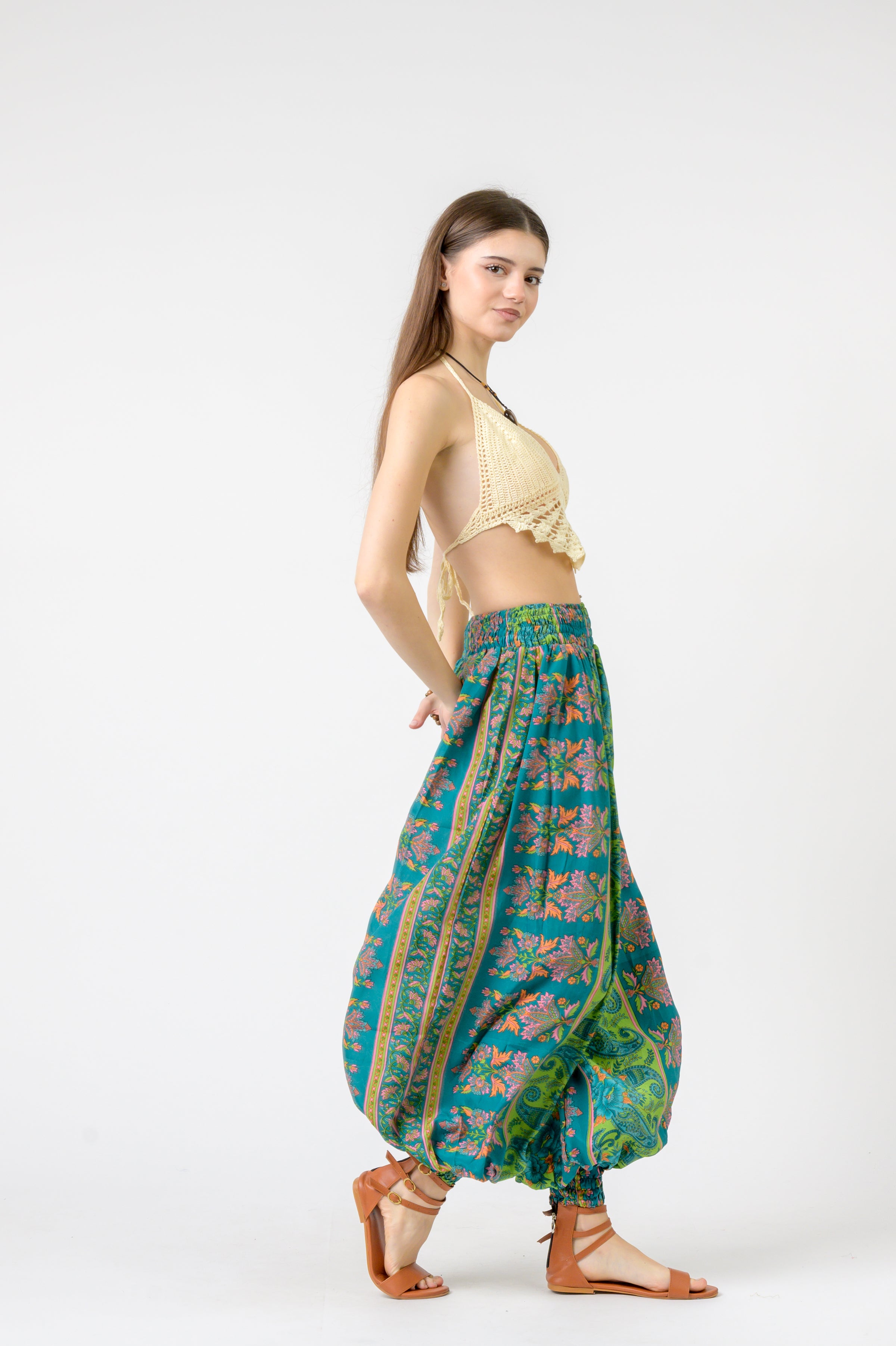 Printed Boho Pants