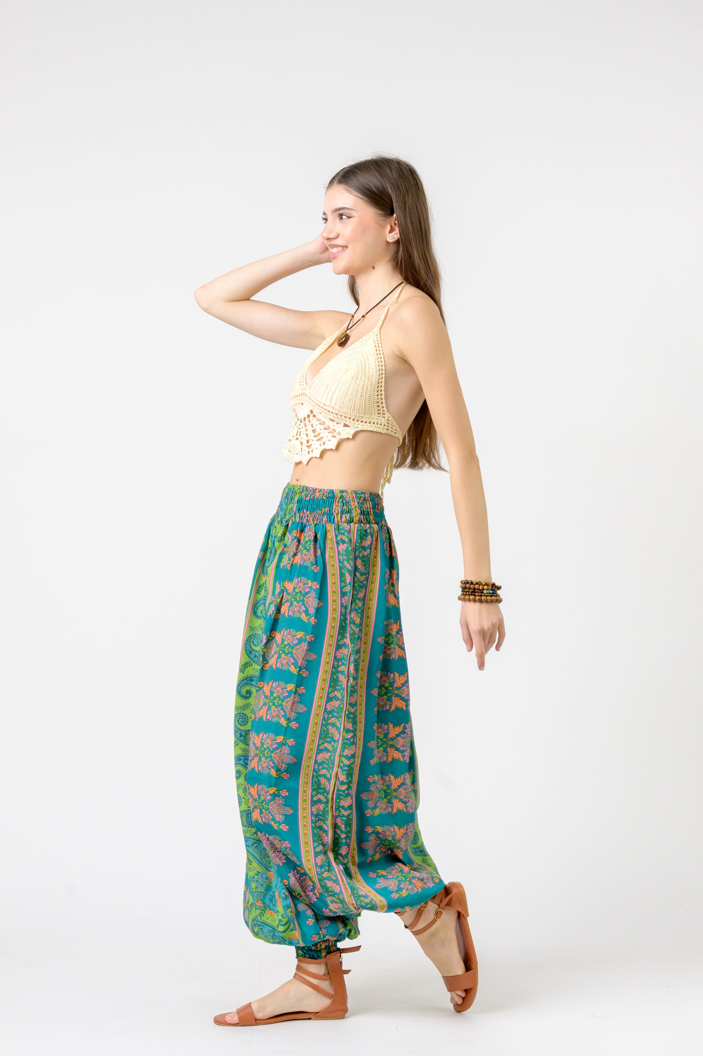 Printed Boho Pants