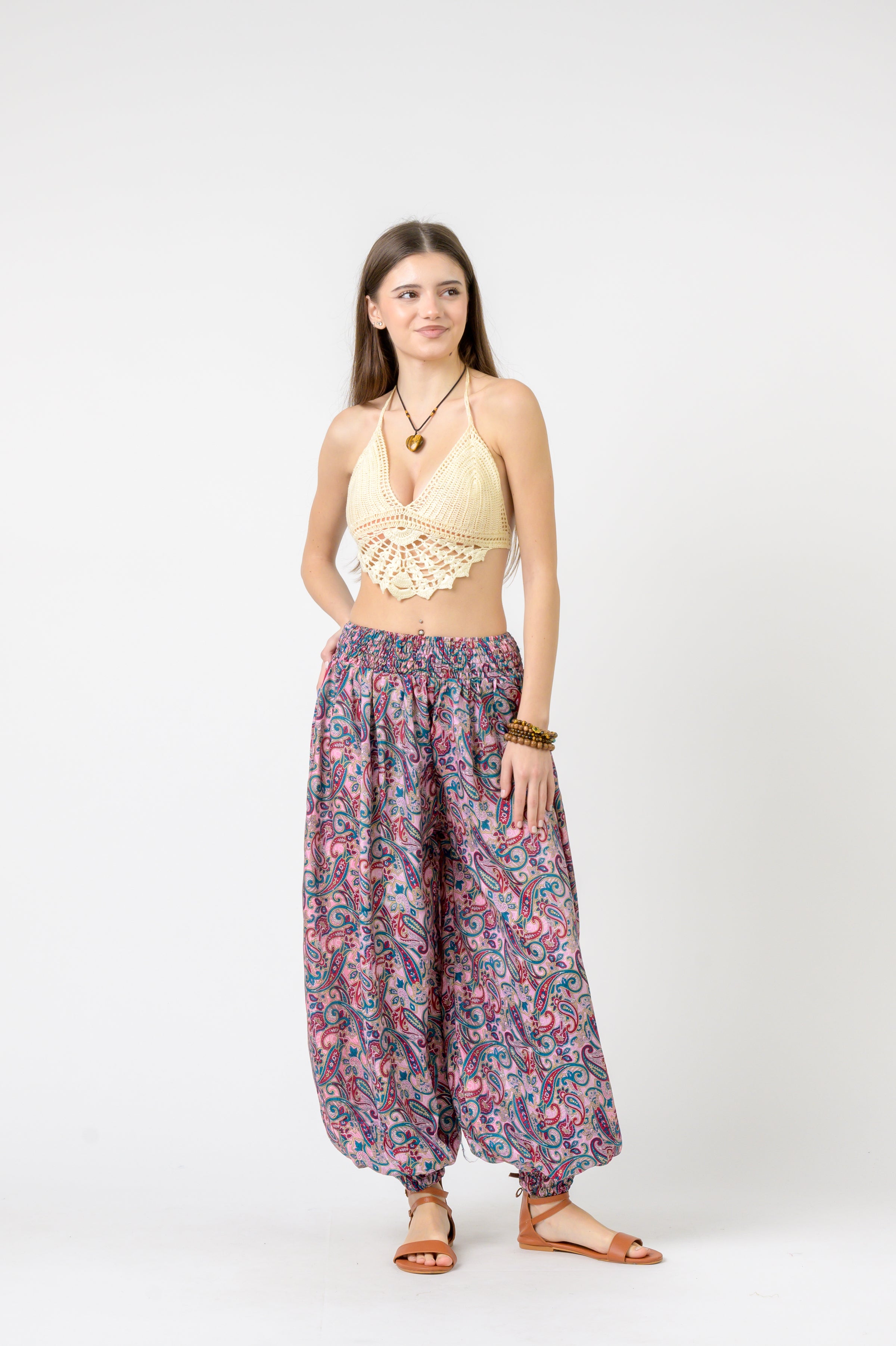 Printed Boho Pants
