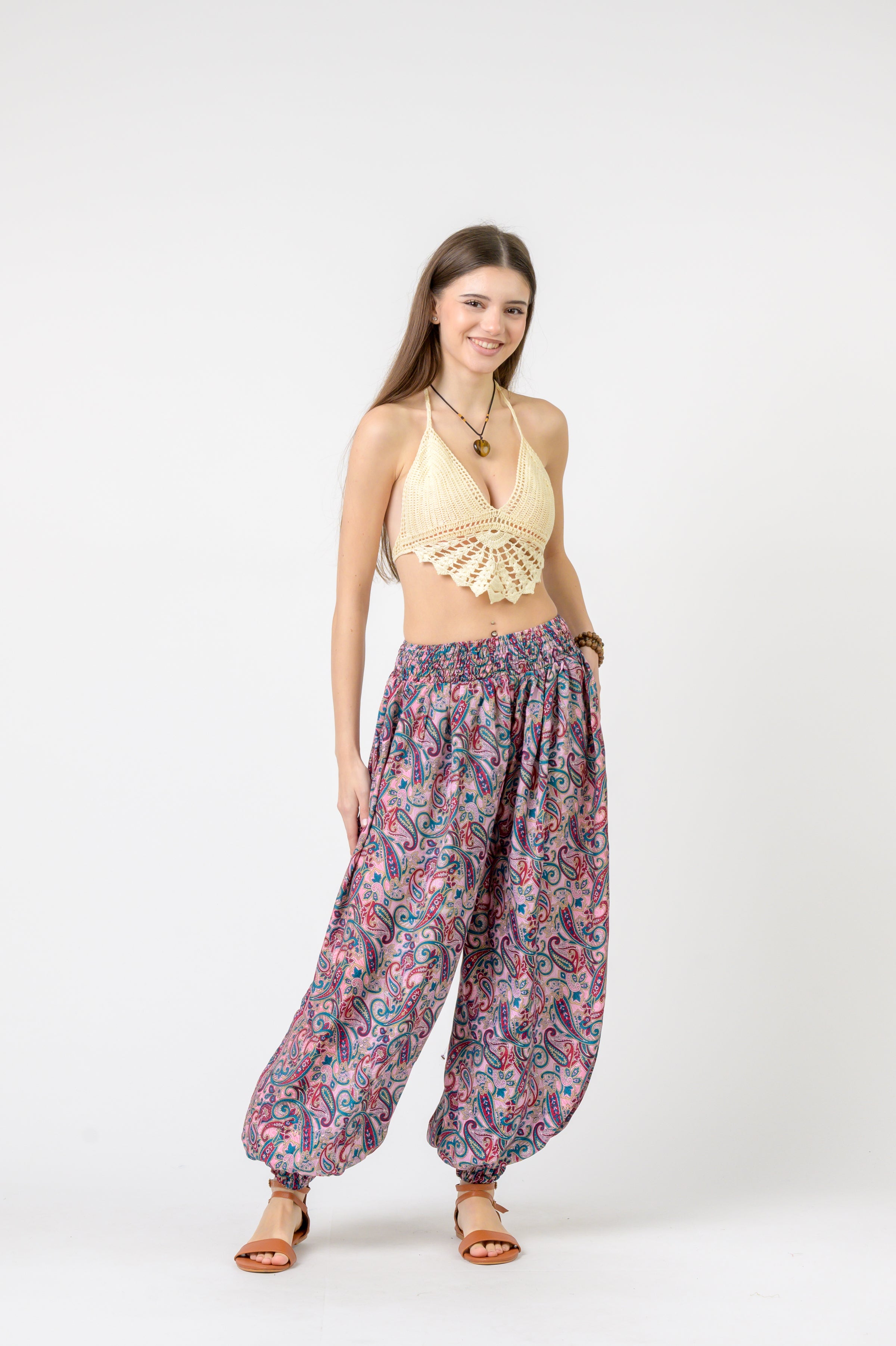 Printed Boho Pants