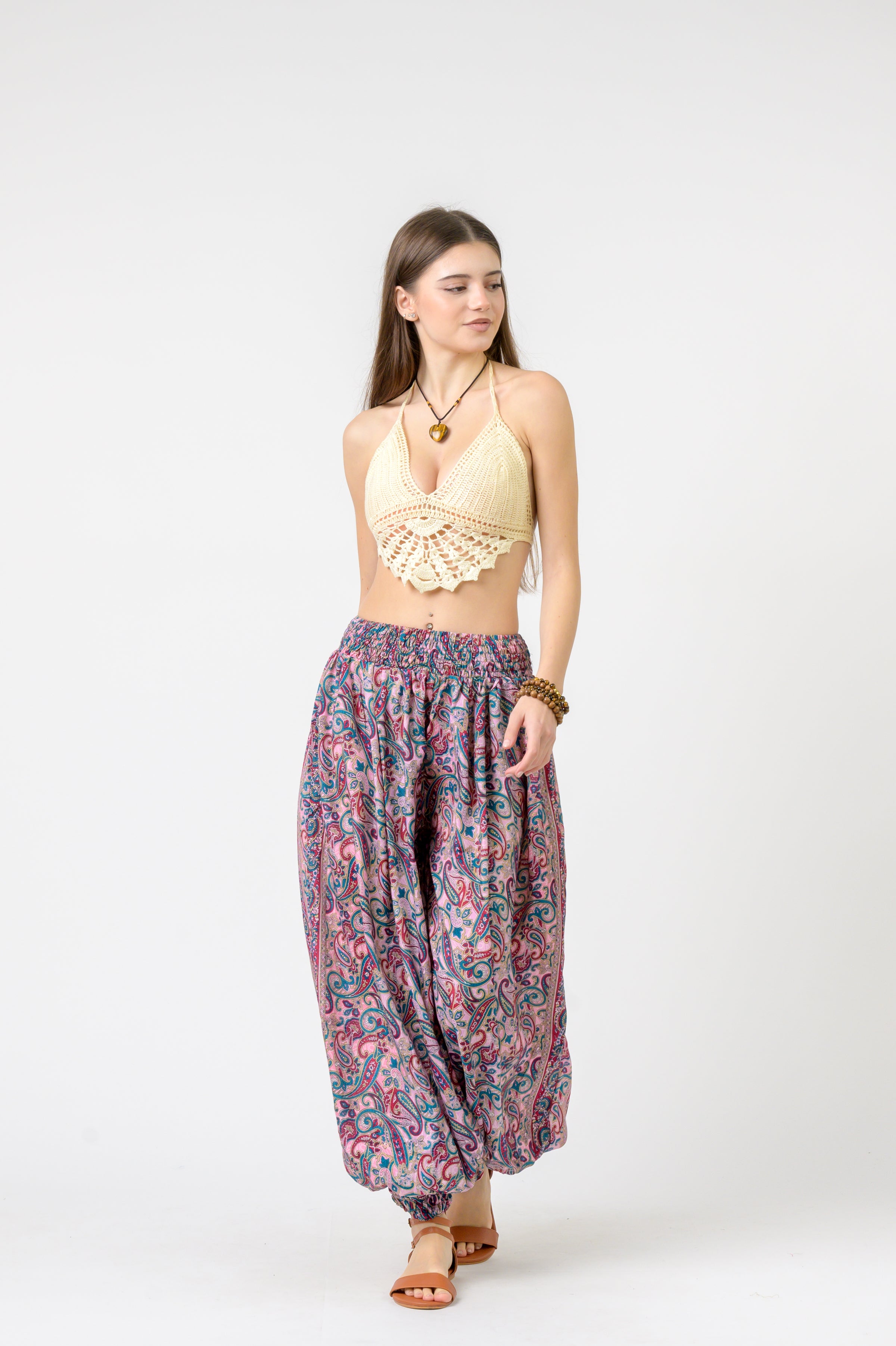 Printed Boho Pants