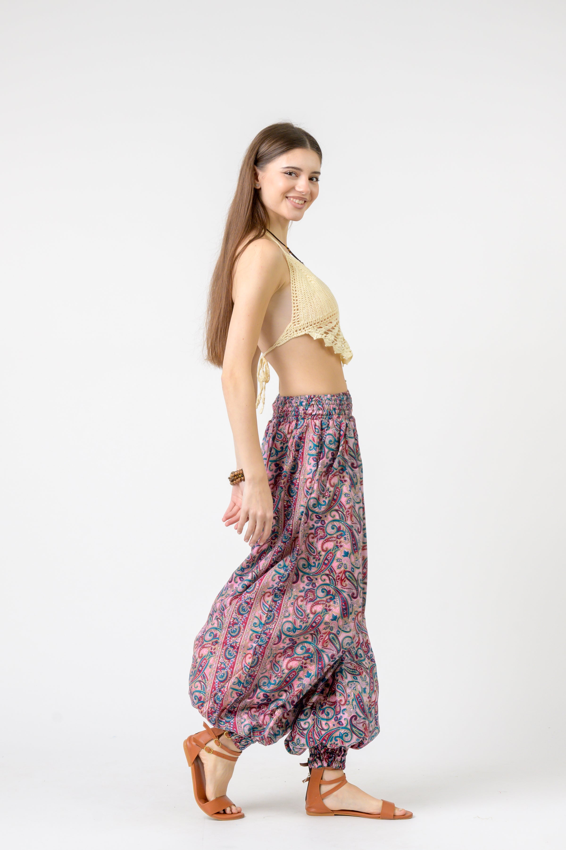 Printed Boho Pants