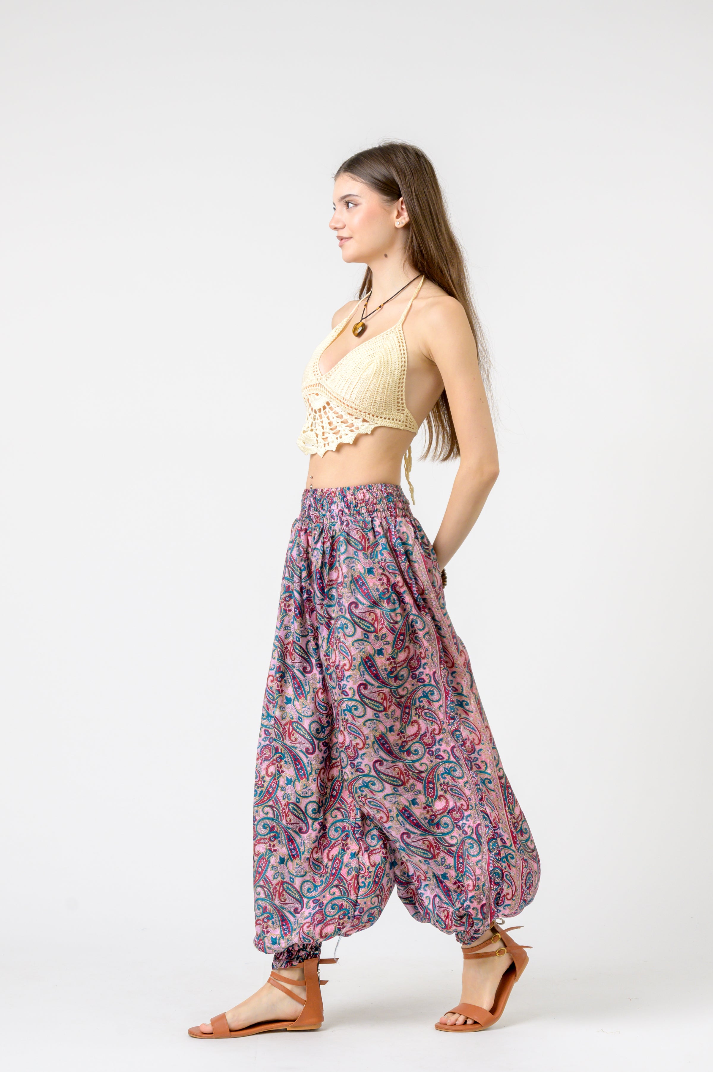 Printed Boho Pants