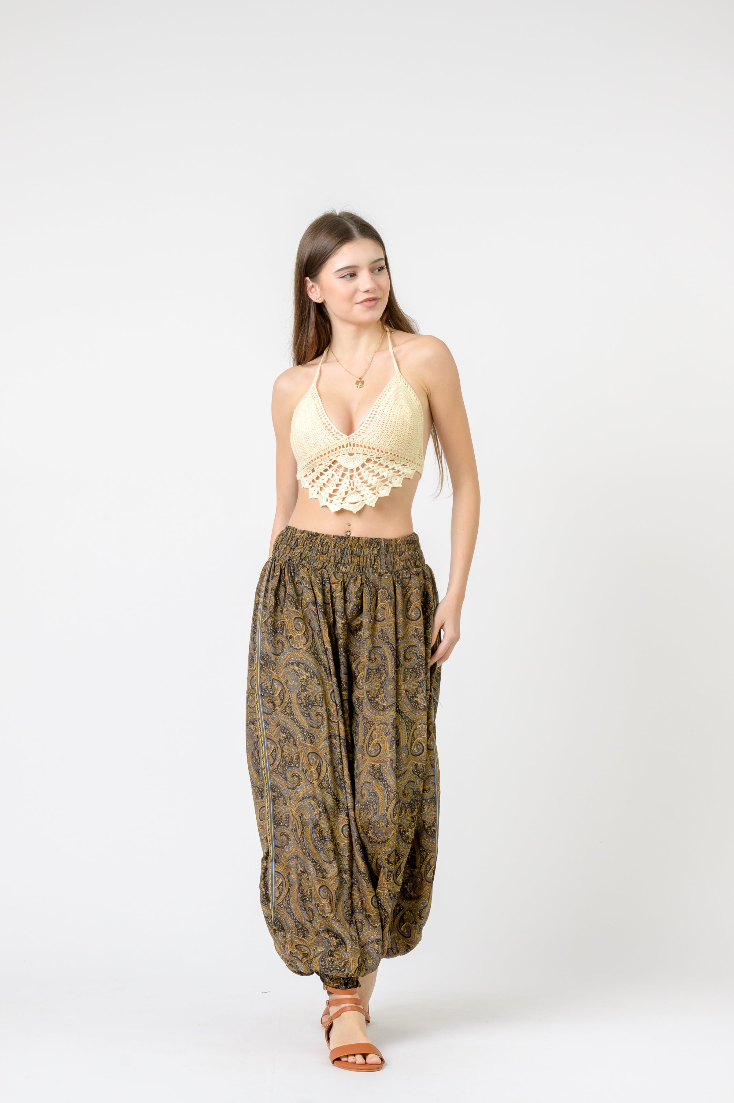 Printed Boho Pants