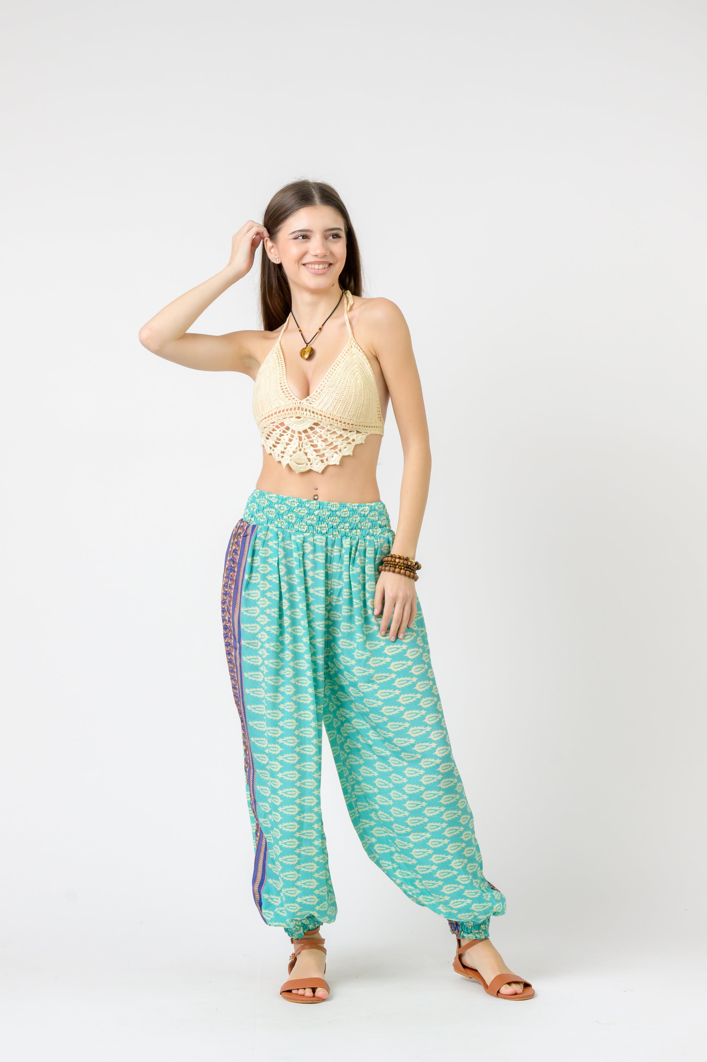 Printed Boho Pants