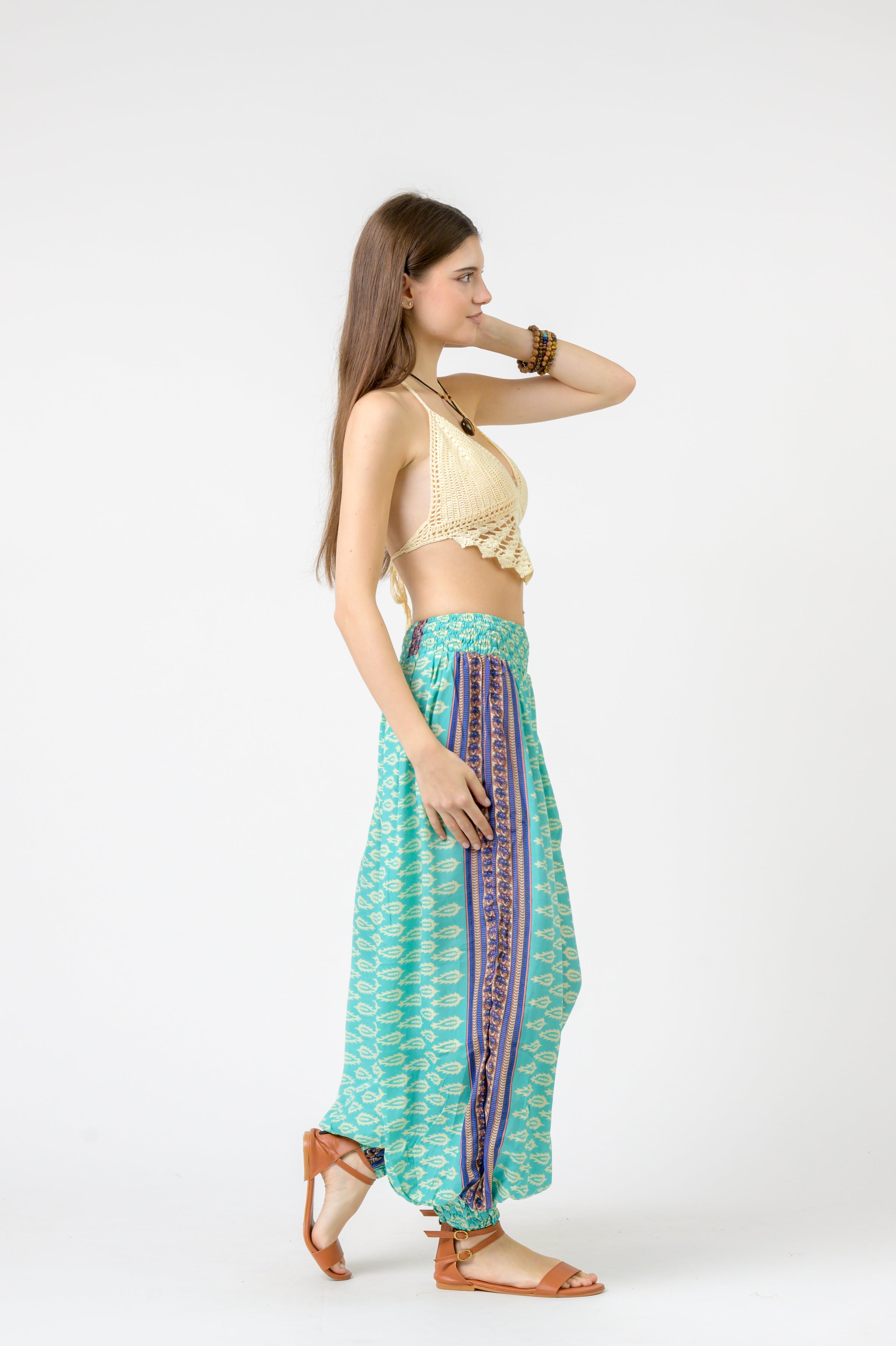 Printed Boho Pants