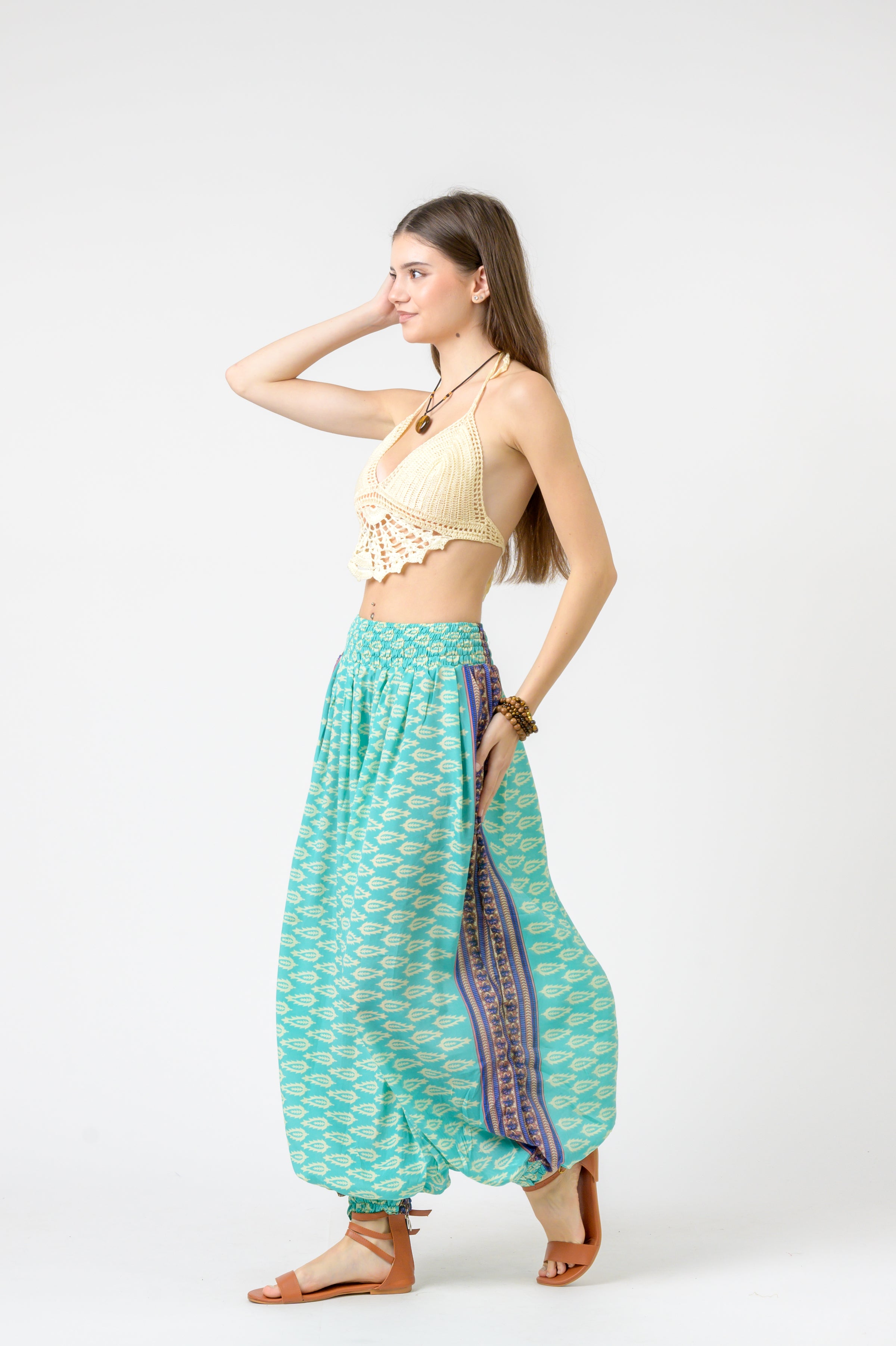 Printed Boho Pants