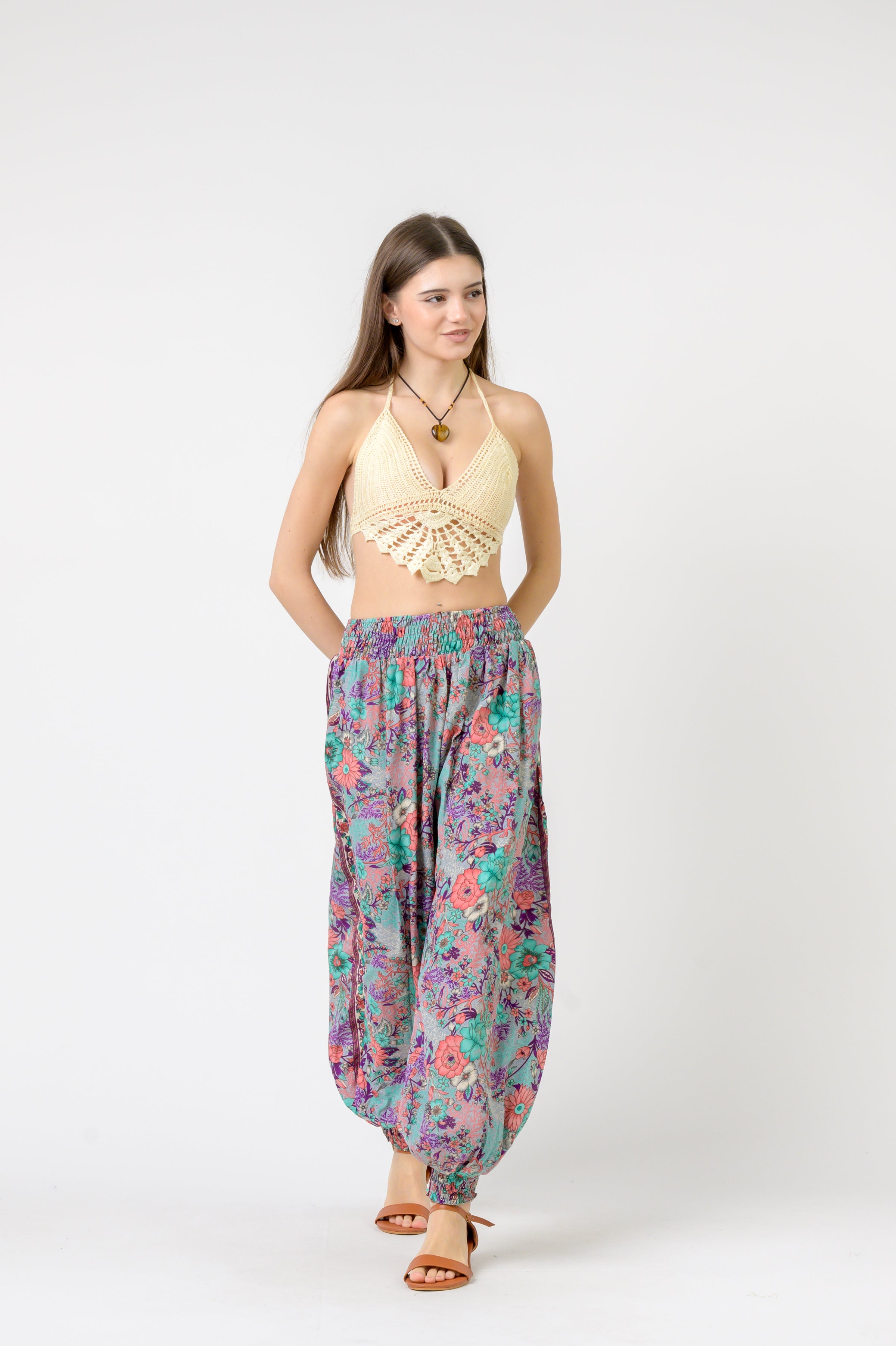 Printed Boho Pants
