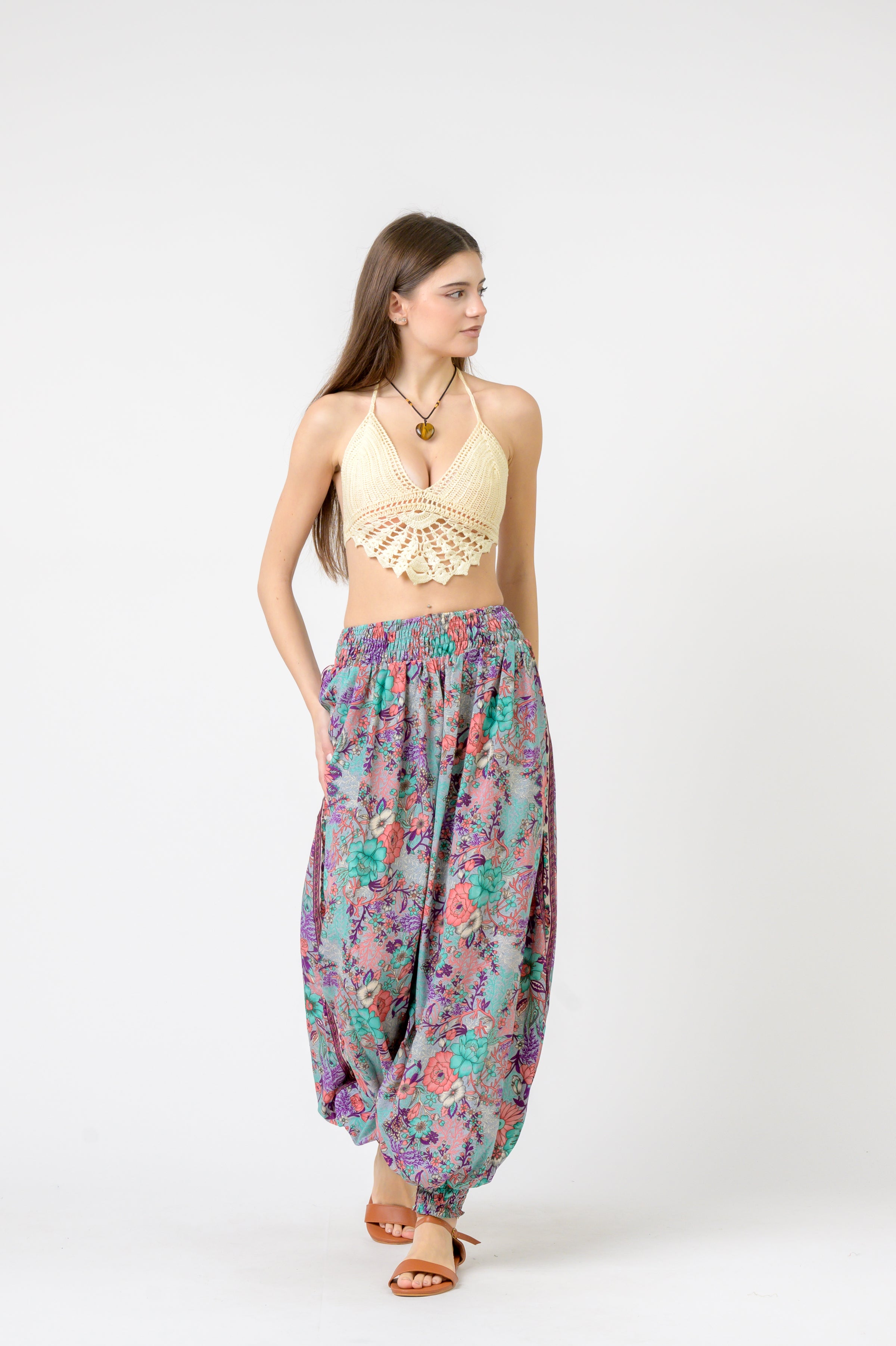 Printed Boho Pants