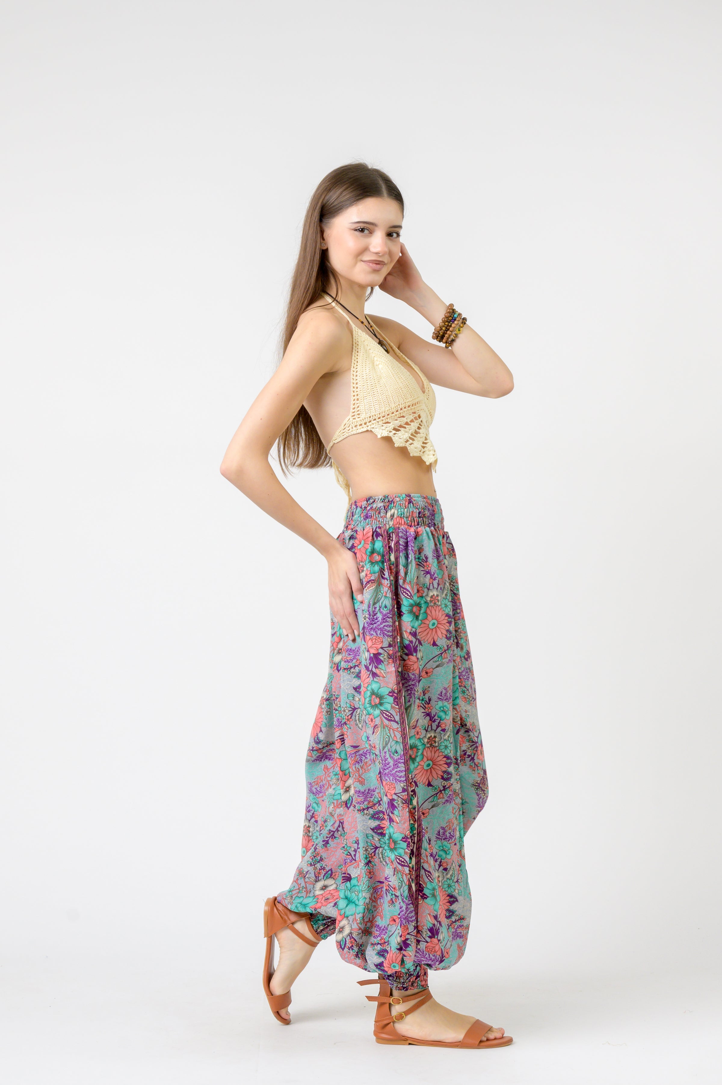 Printed Boho Pants