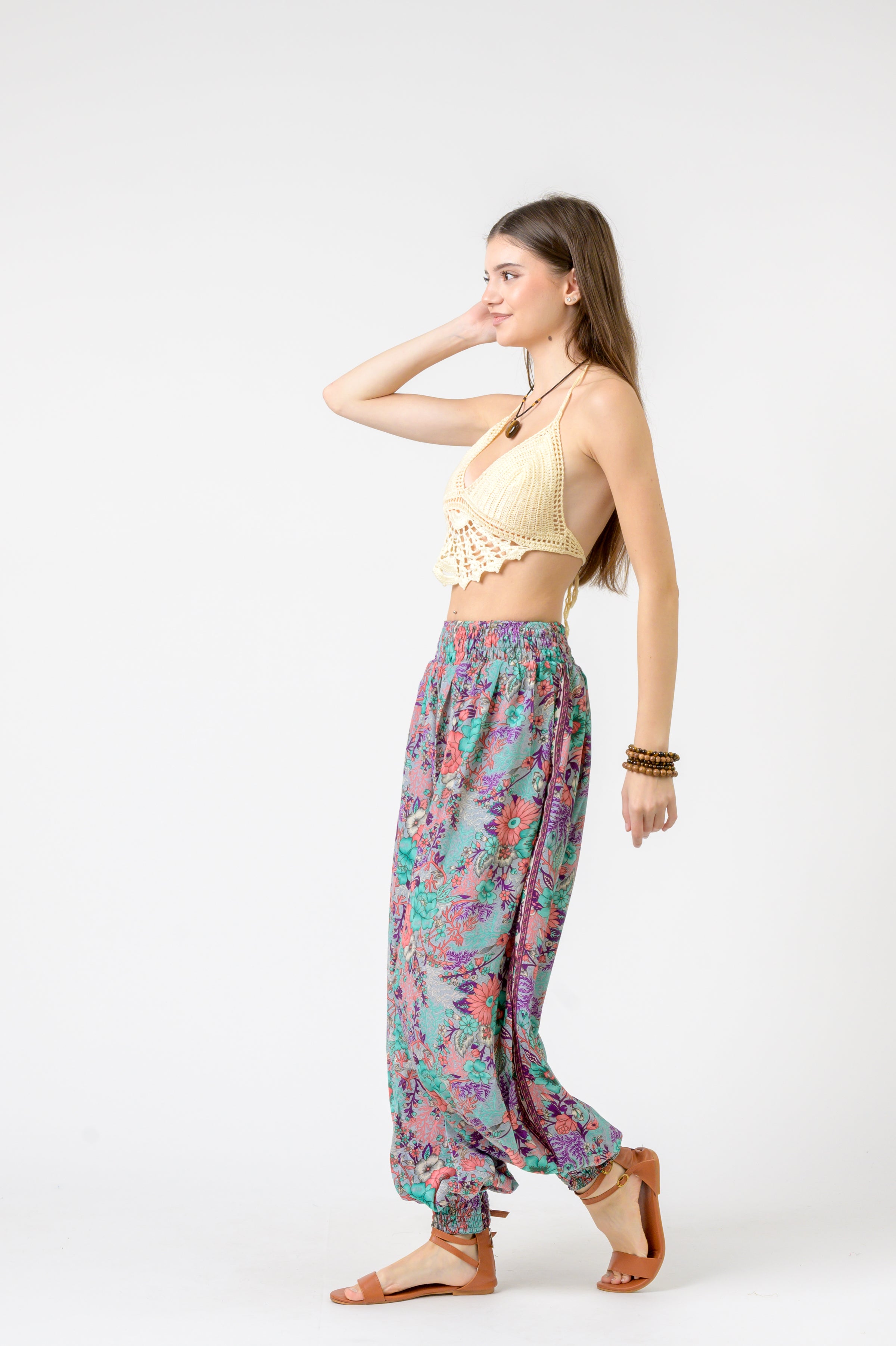 Printed Boho Pants