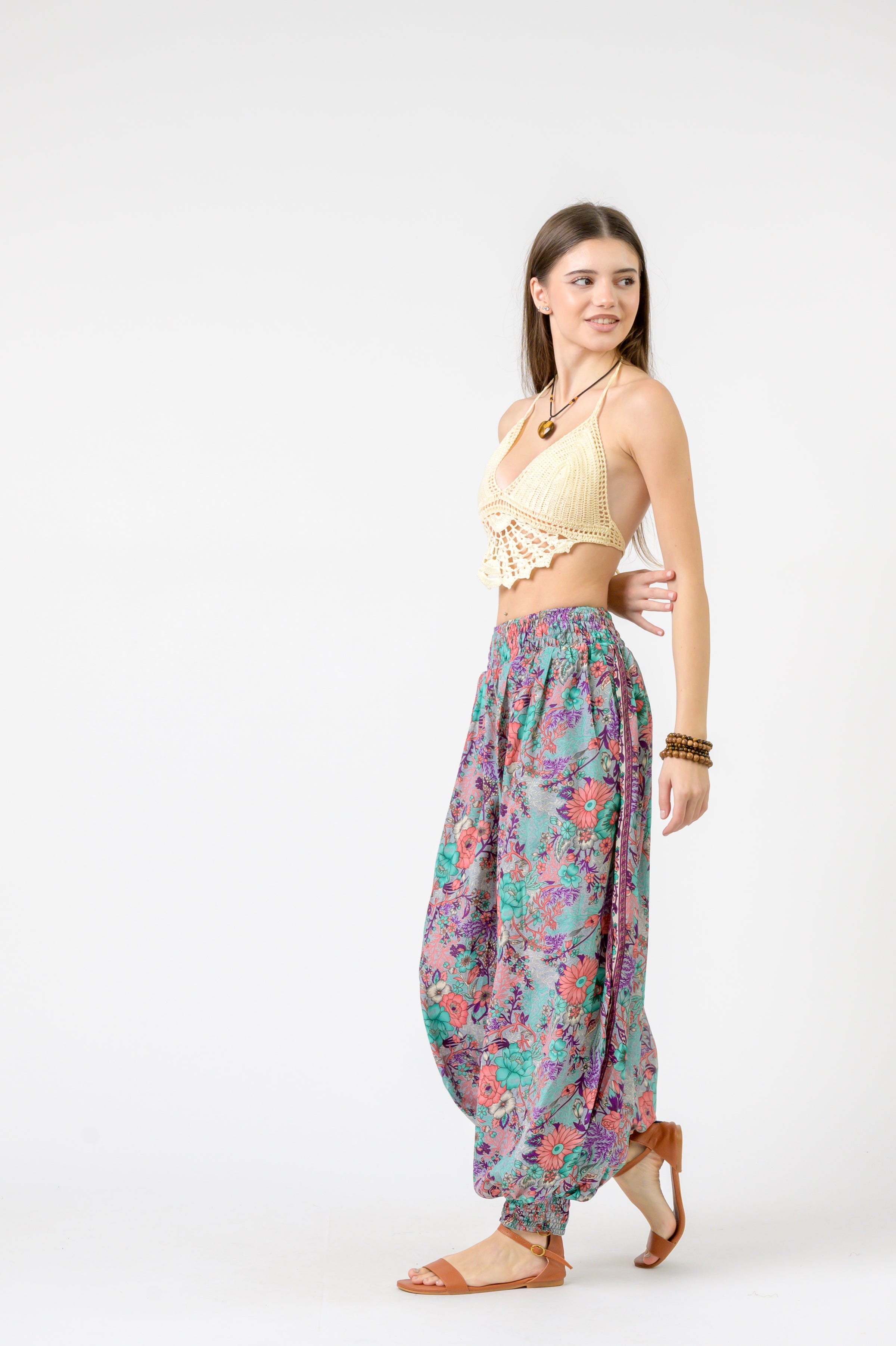 Printed Boho Pants
